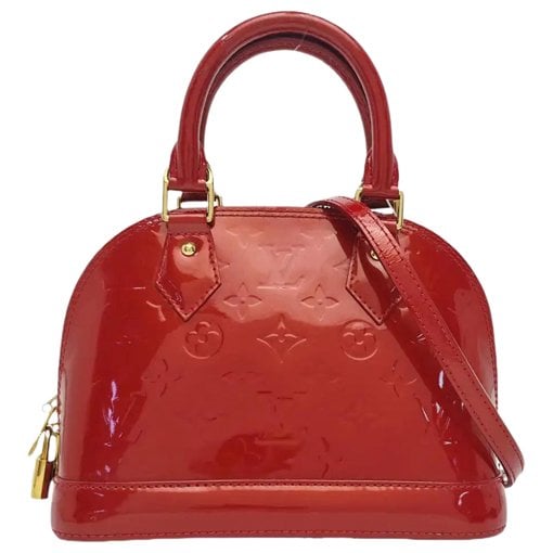 Alma BB patent leather handbag