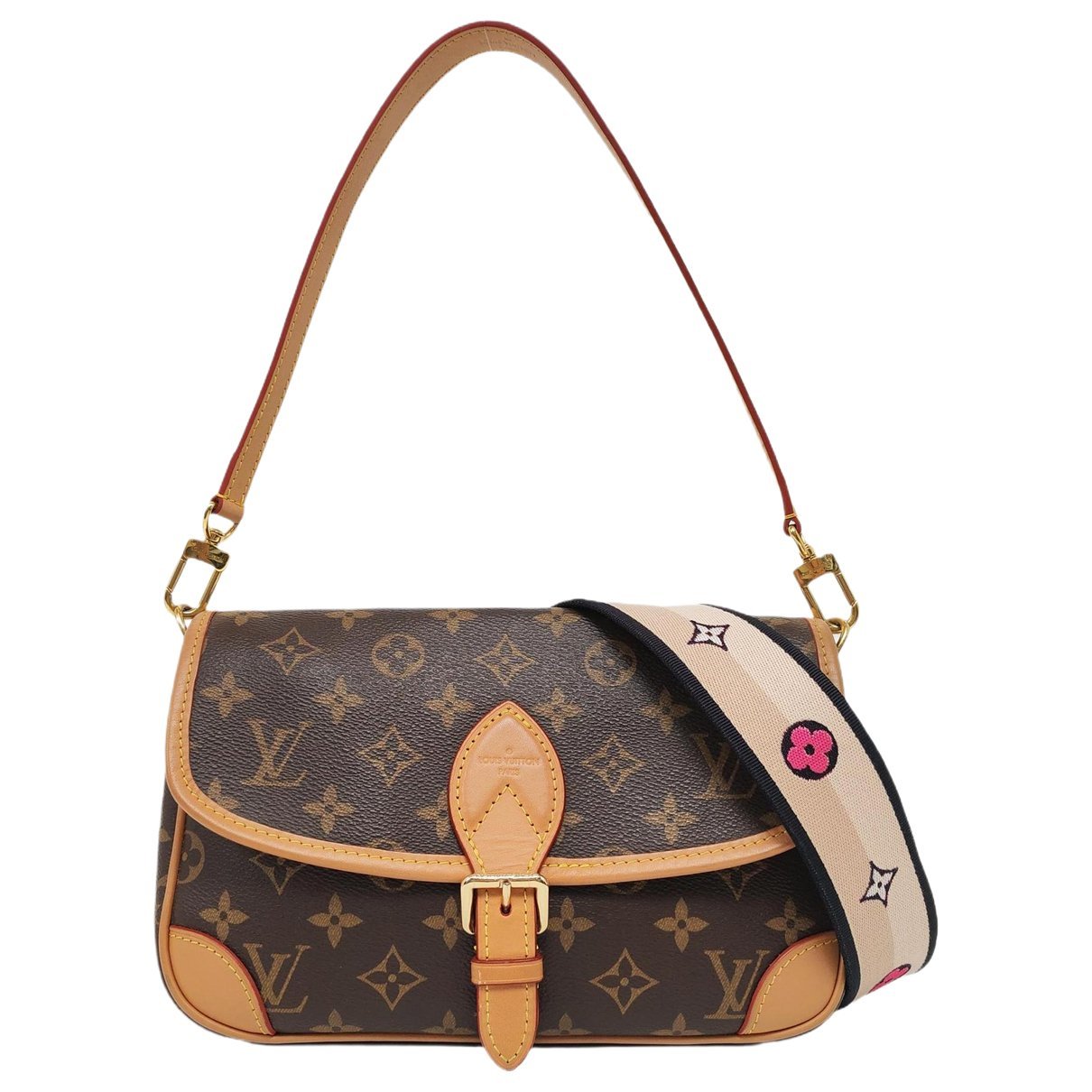 Louis Vuitton Diane leather crossbody bag
