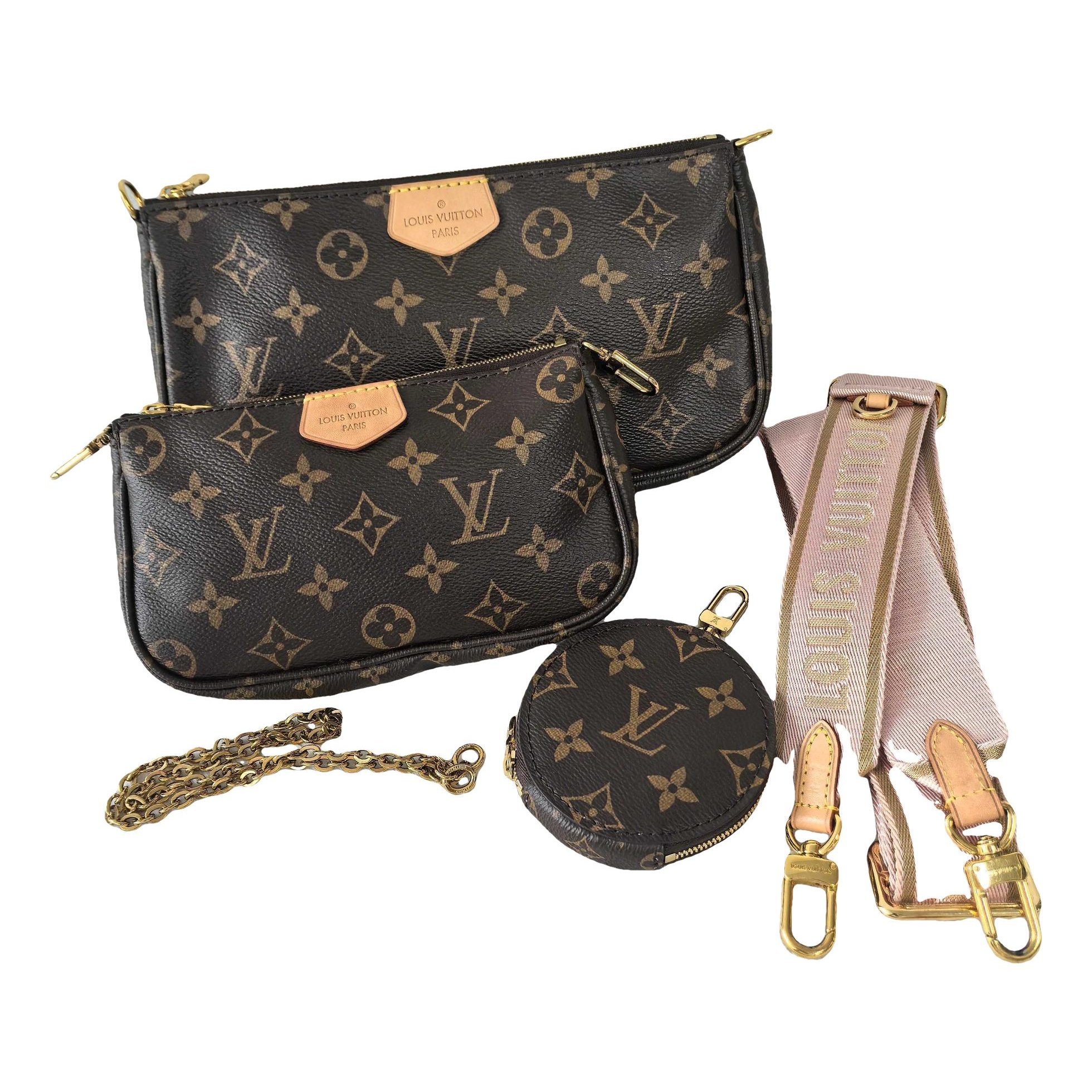 Multi Pochette Accessoires leather crossbody bag