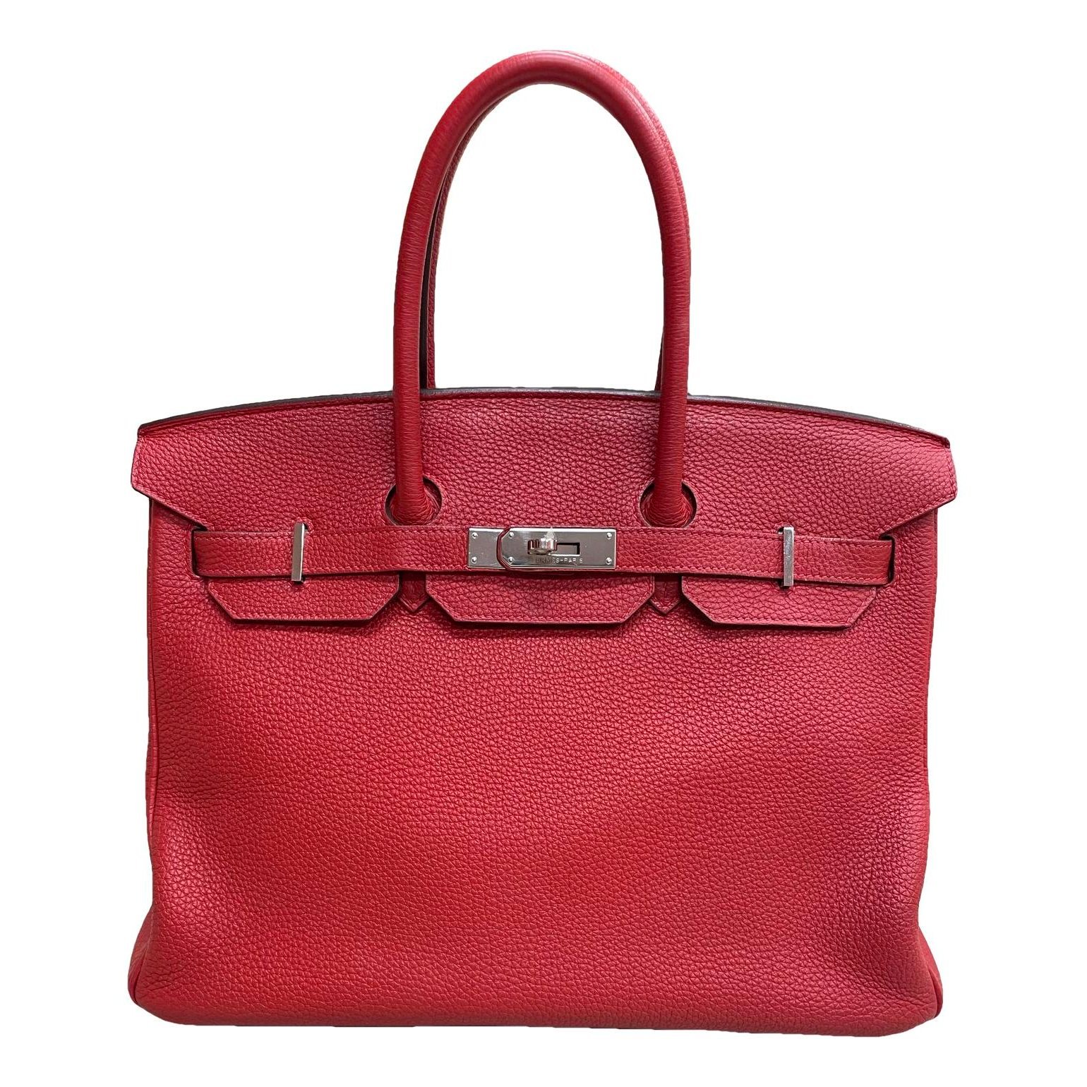 Birkin 35 leather handbag
