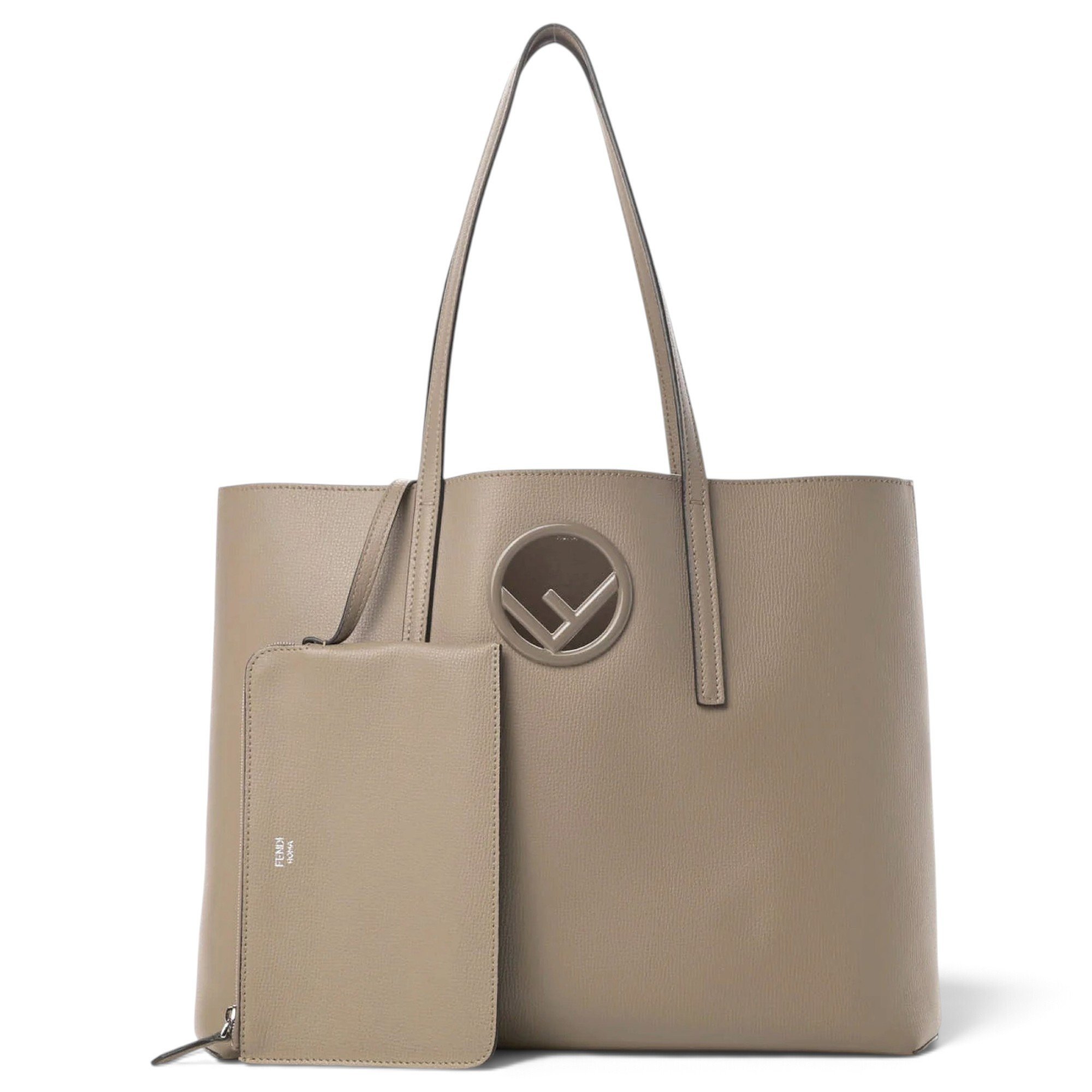 Origami leather tote