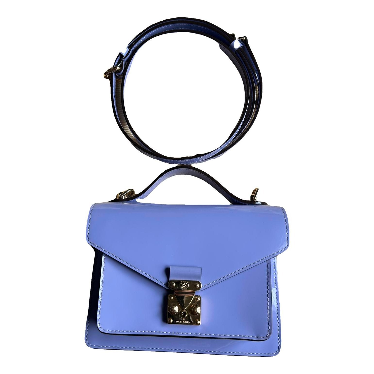 Metis patent leather crossbody bag