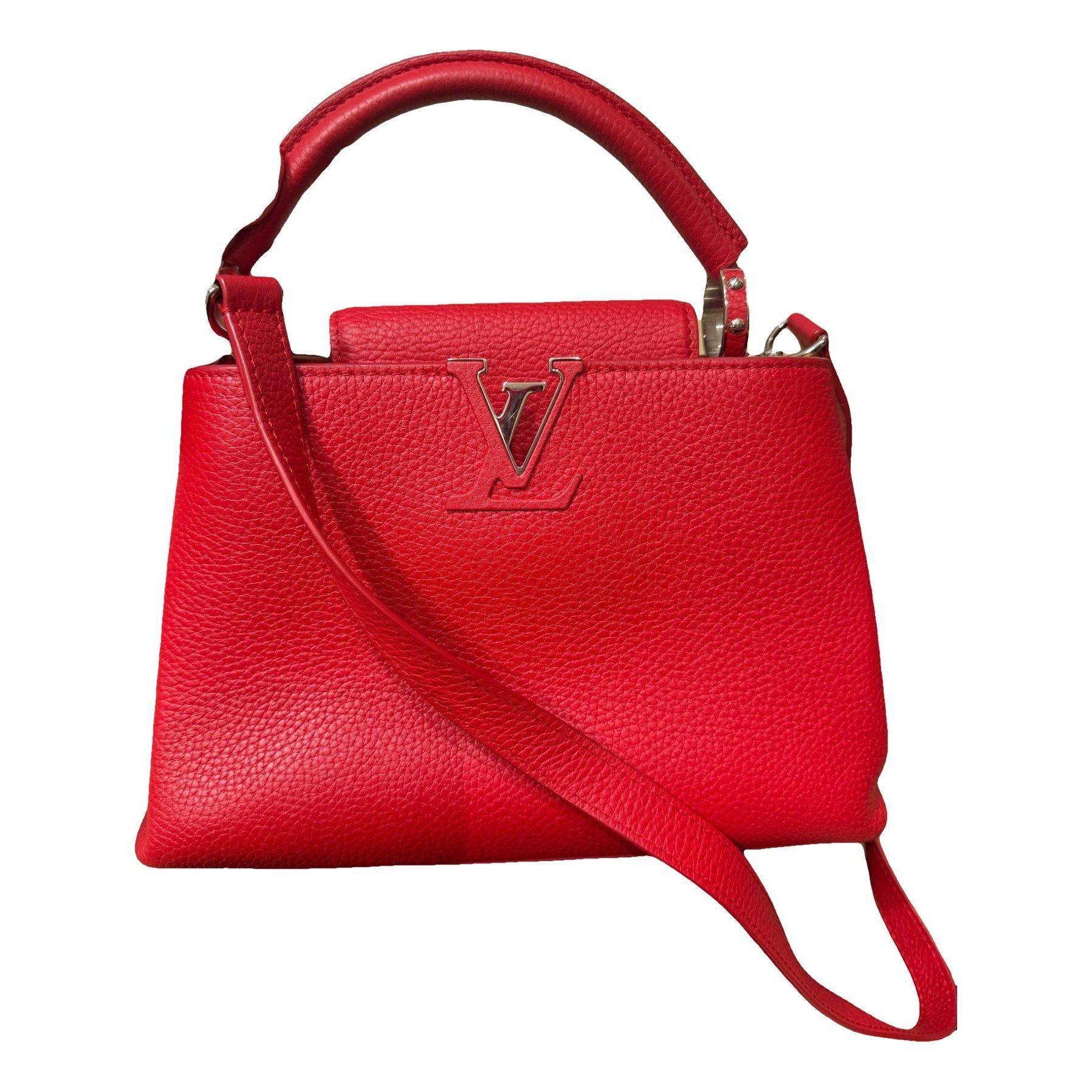 Capucines leather handbag