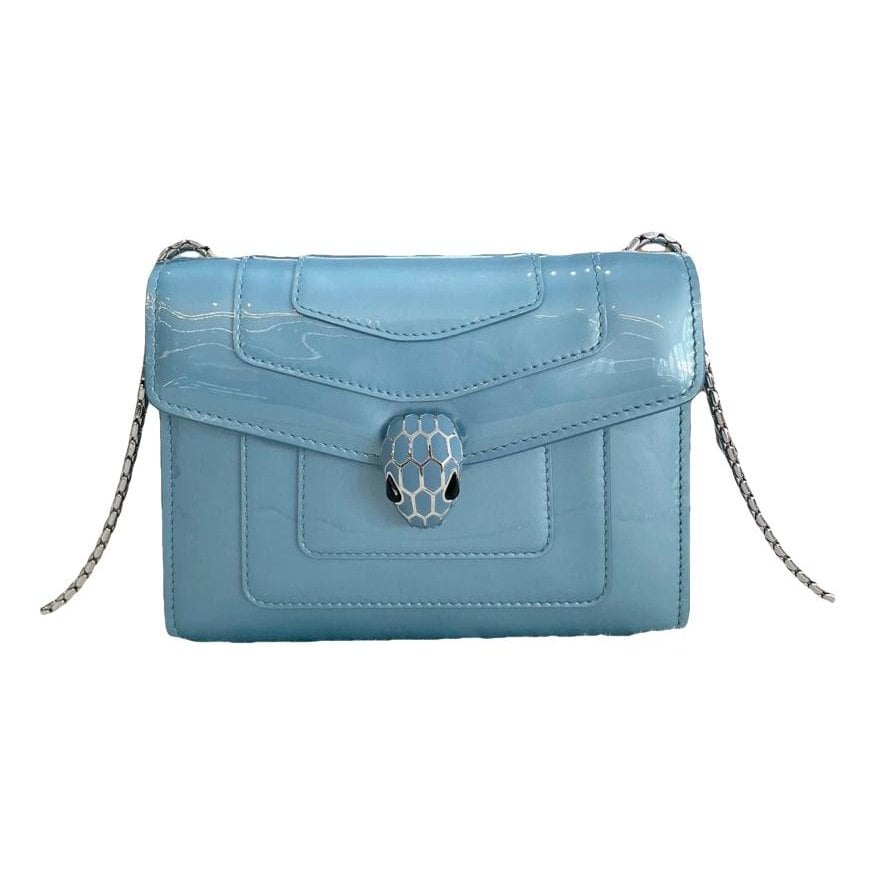 Serpenti leather handbag