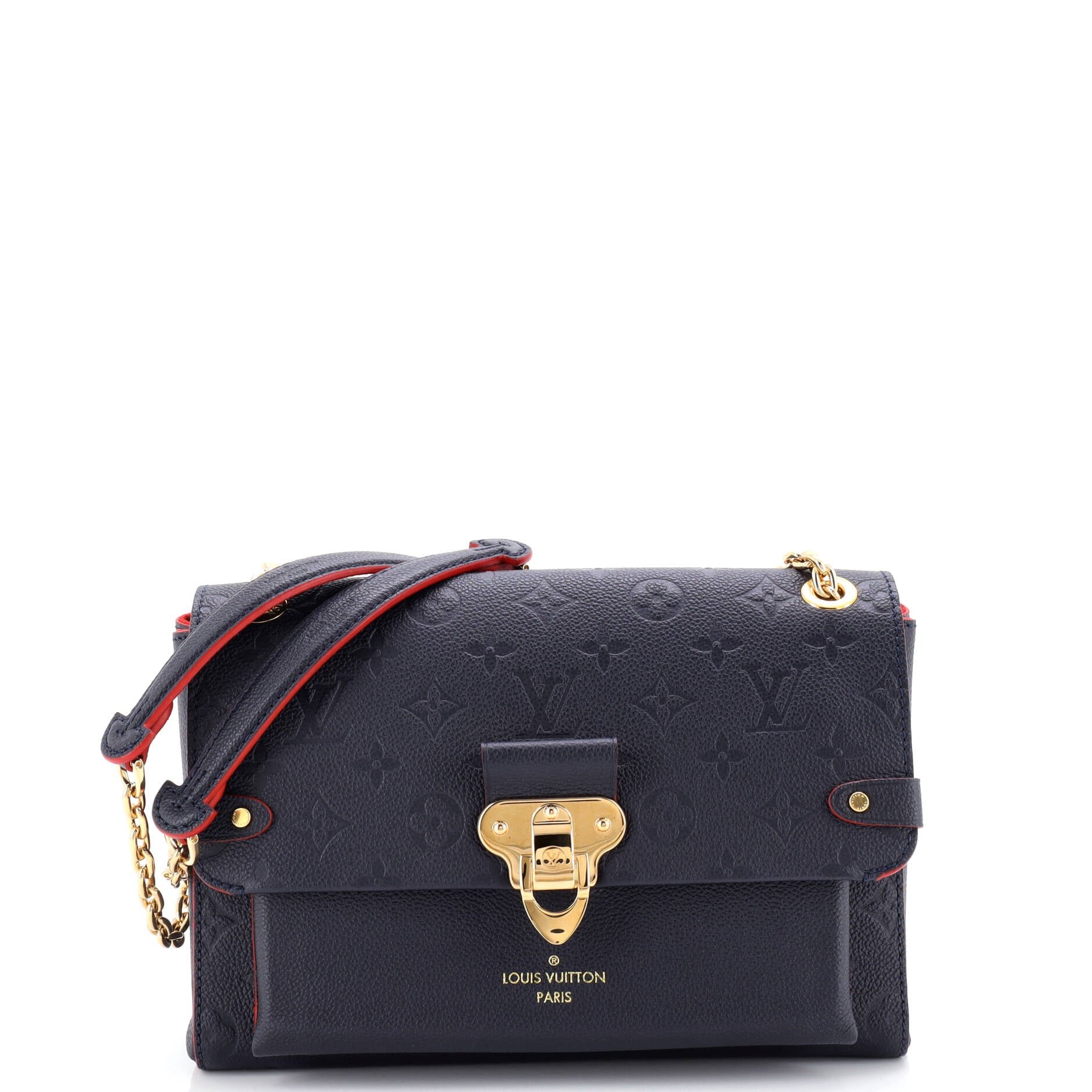 Louis Vuitton Vavin Handbag Monogram Empreinte Leather PM