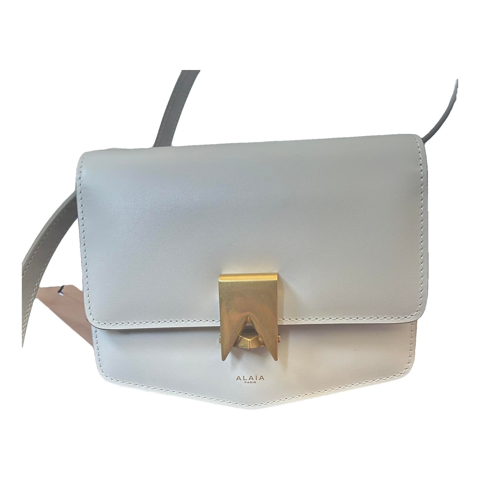 Alaia Le Papa leather crossbody bag