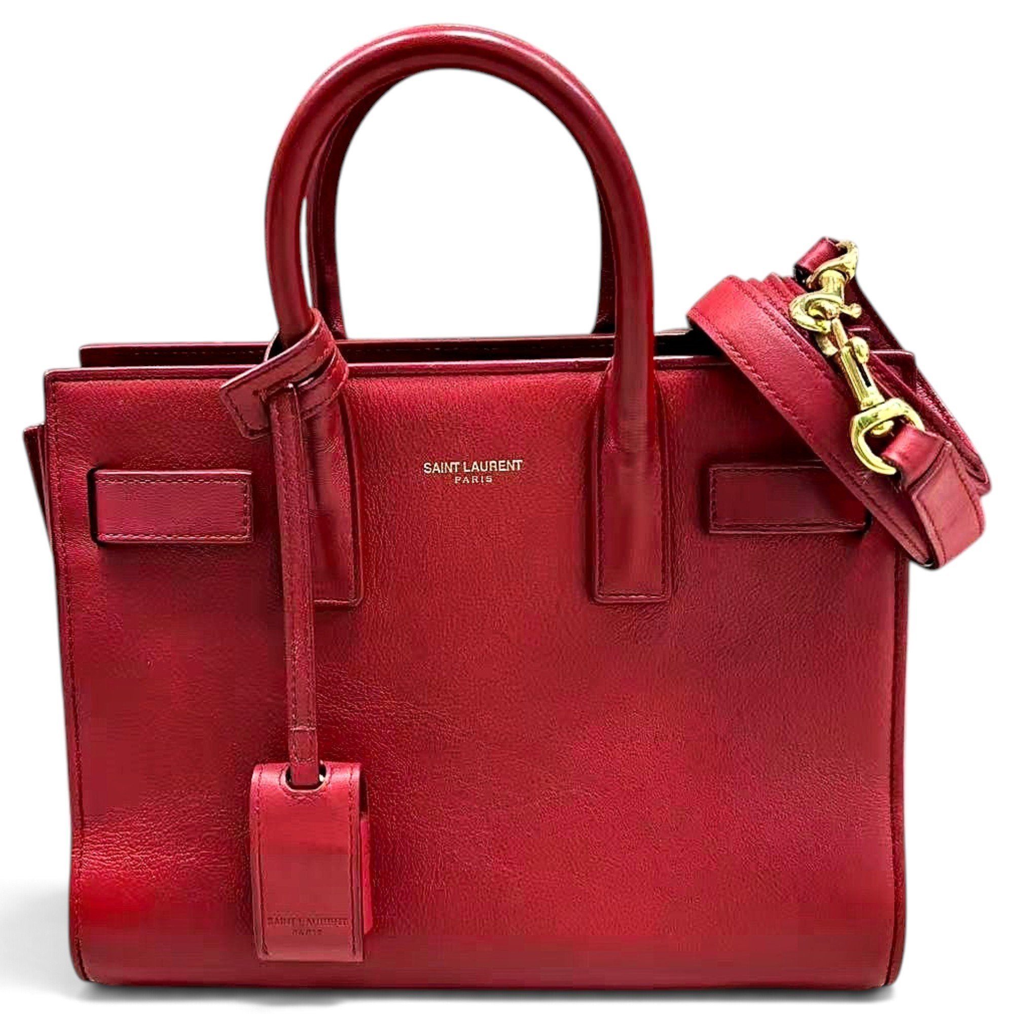 Sac de Jour leather tote