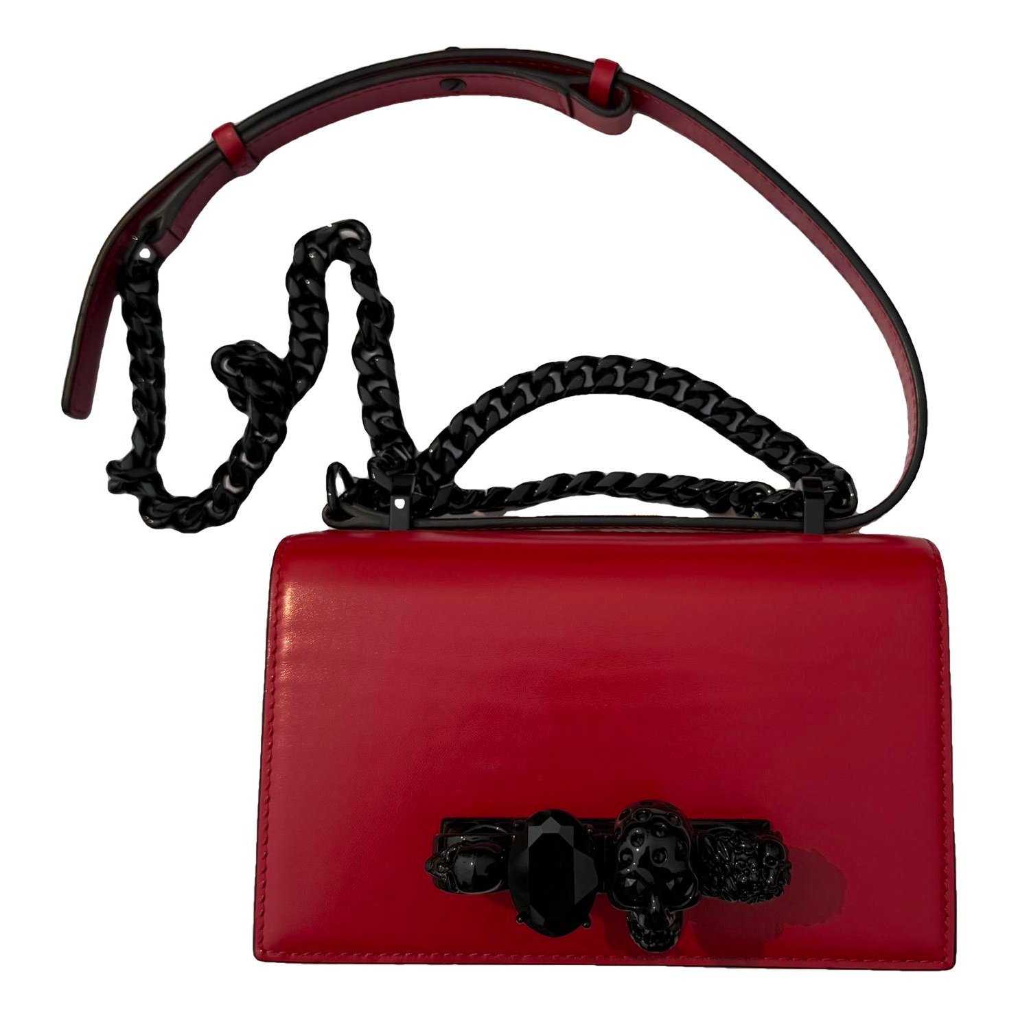 Leather crossbody bag