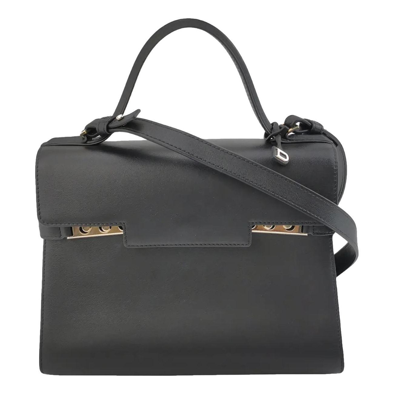 Tempête leather crossbody bag