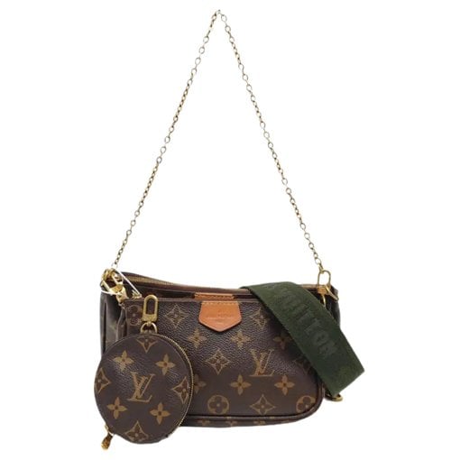 Maxi Multi Pochette Accessoires leather crossbody bag