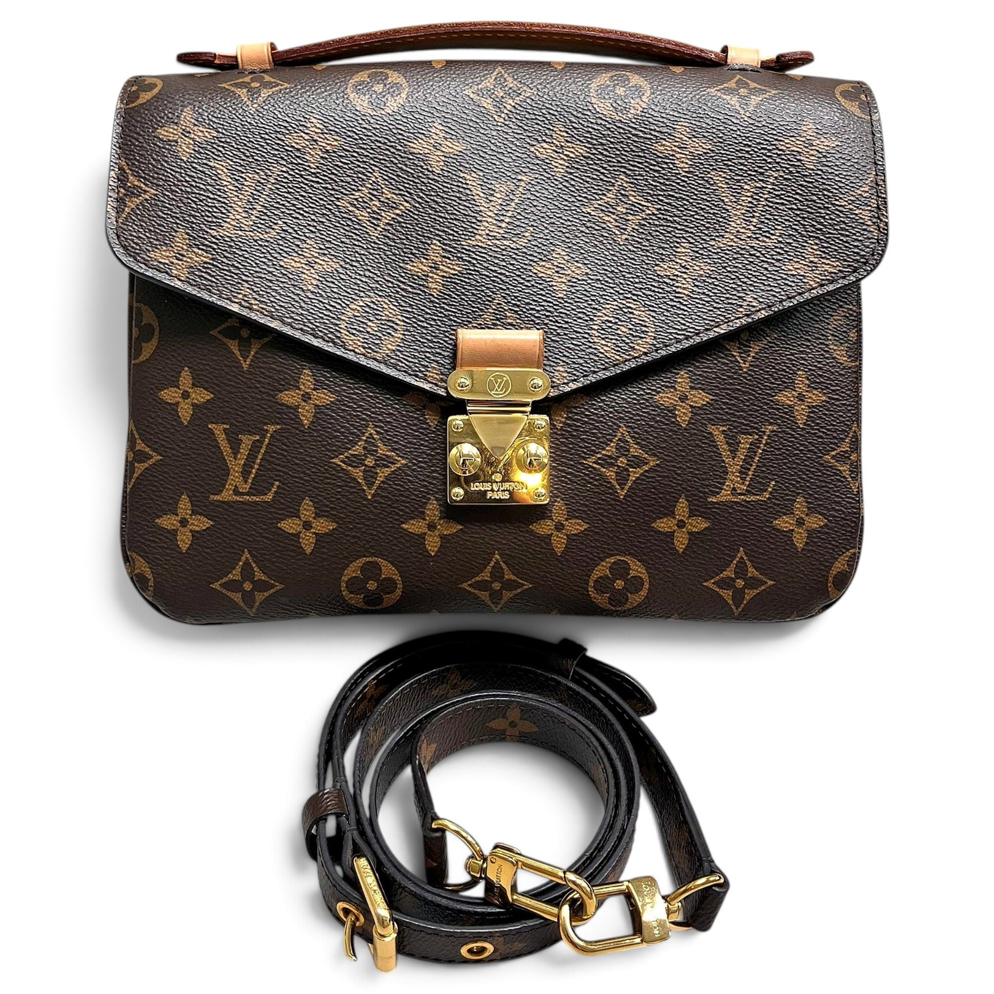 Metis leather handbag