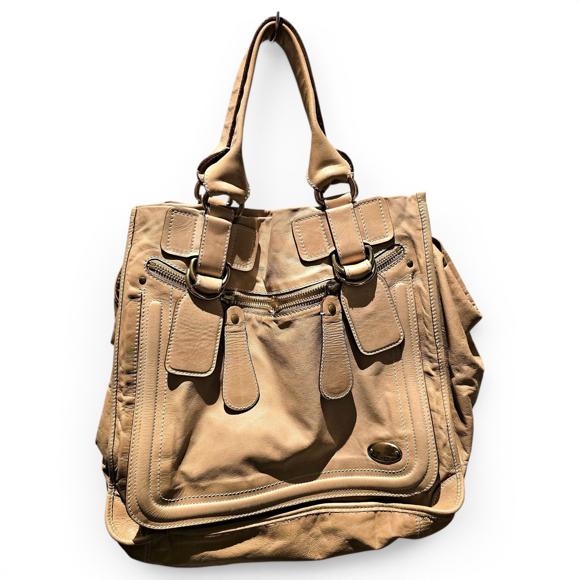 Mony leather handbag