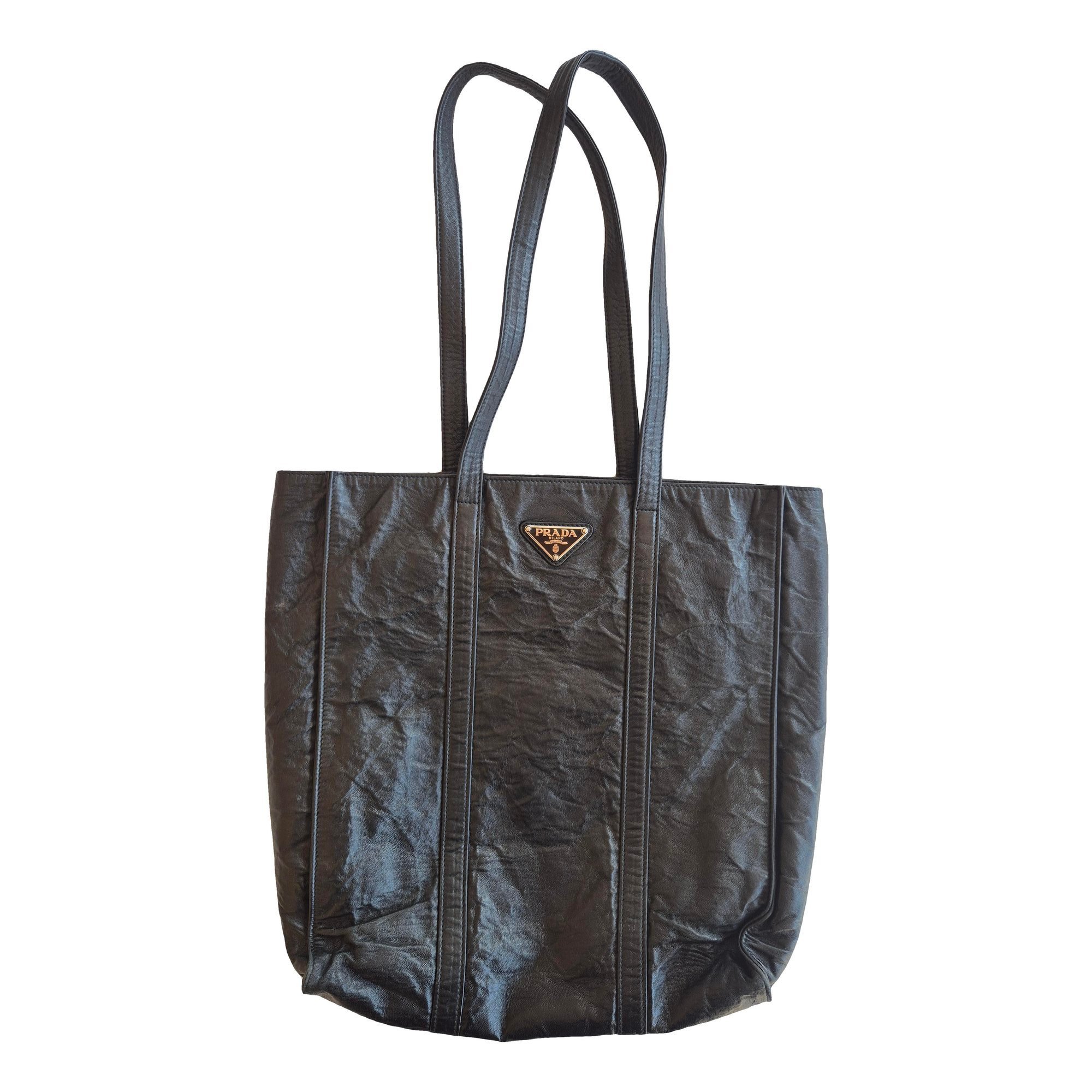Leather handbag