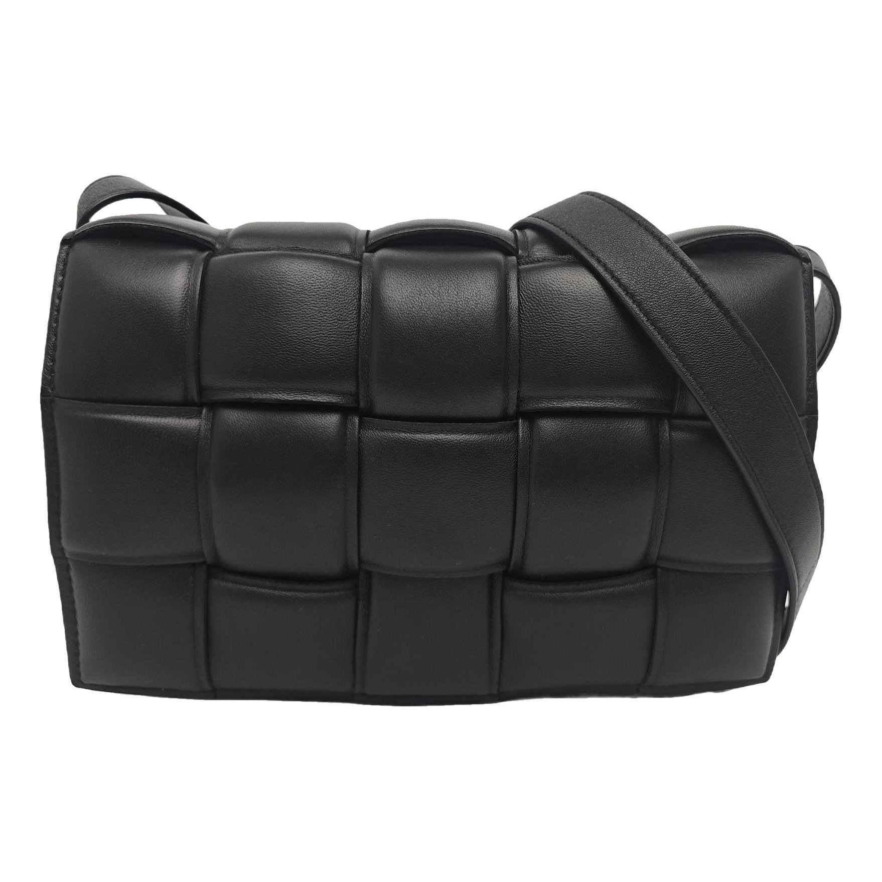 Cassette Padded leather crossbody bag