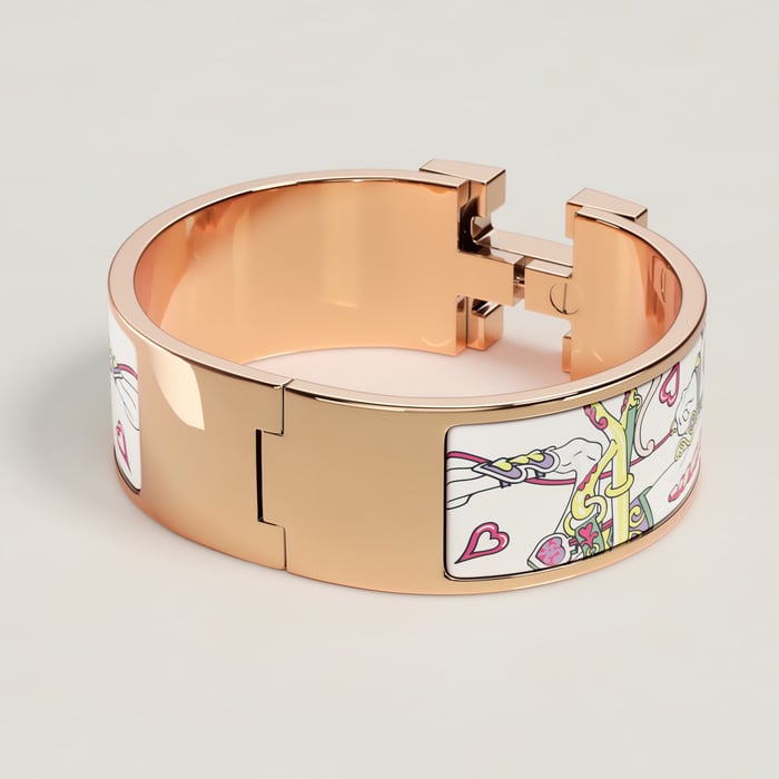 Jasmin Clic Clac H Harnais De Coeur Bracelet