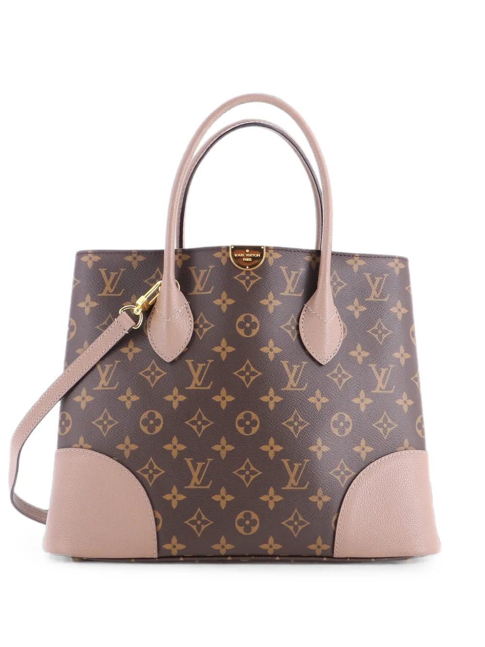 Flandrin Handbag Monogram Canvas and Leather tote bag