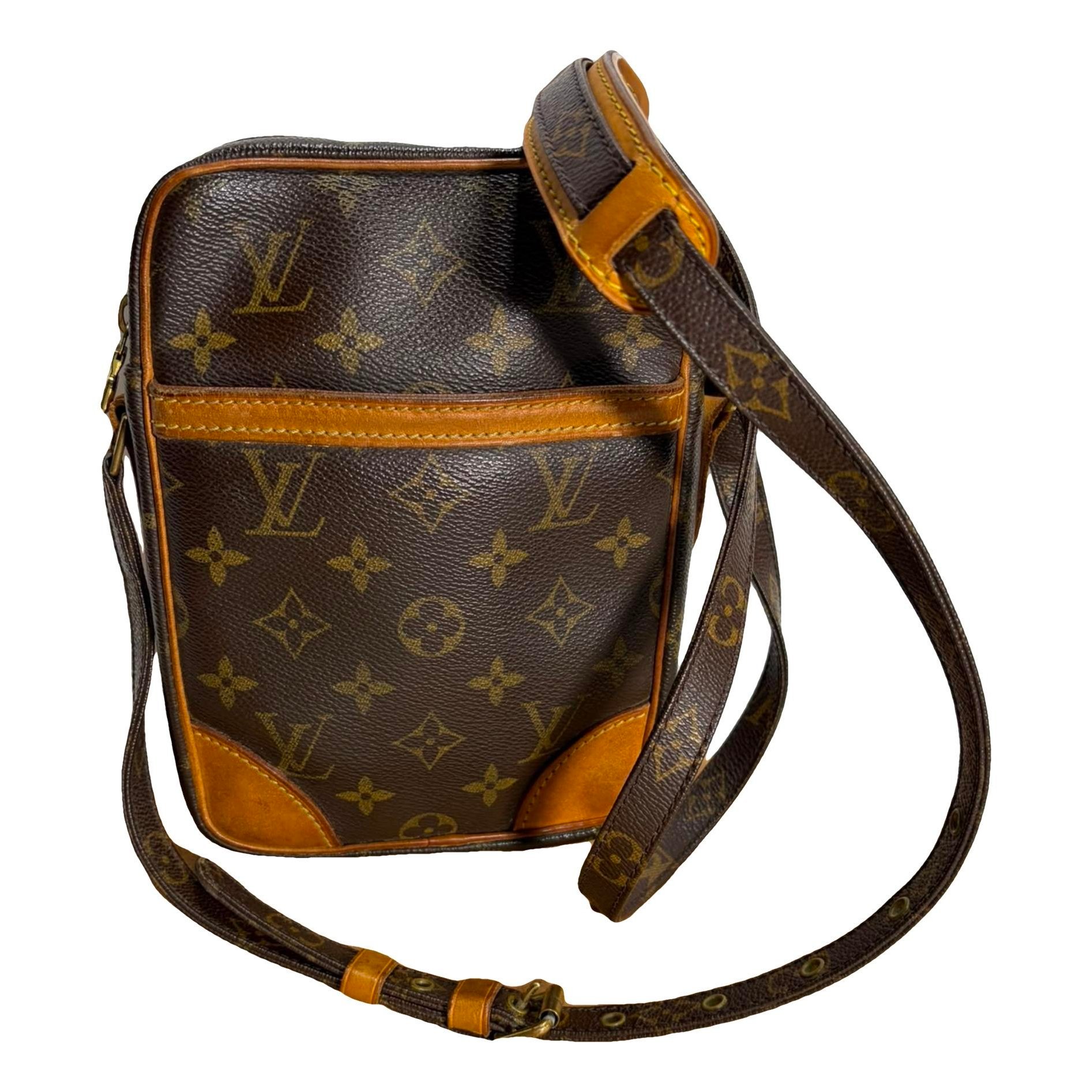 Danube leather crossbody bag