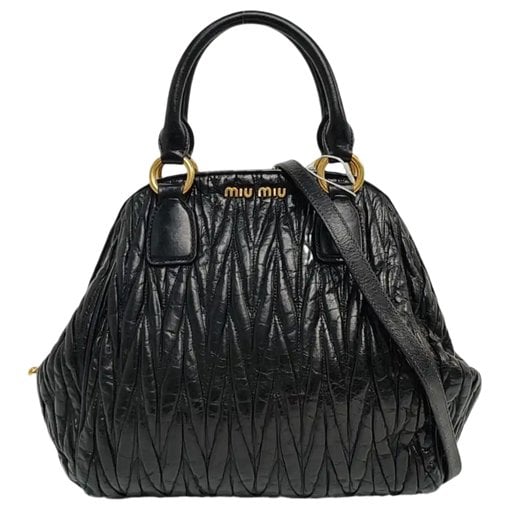 Leather handbag
