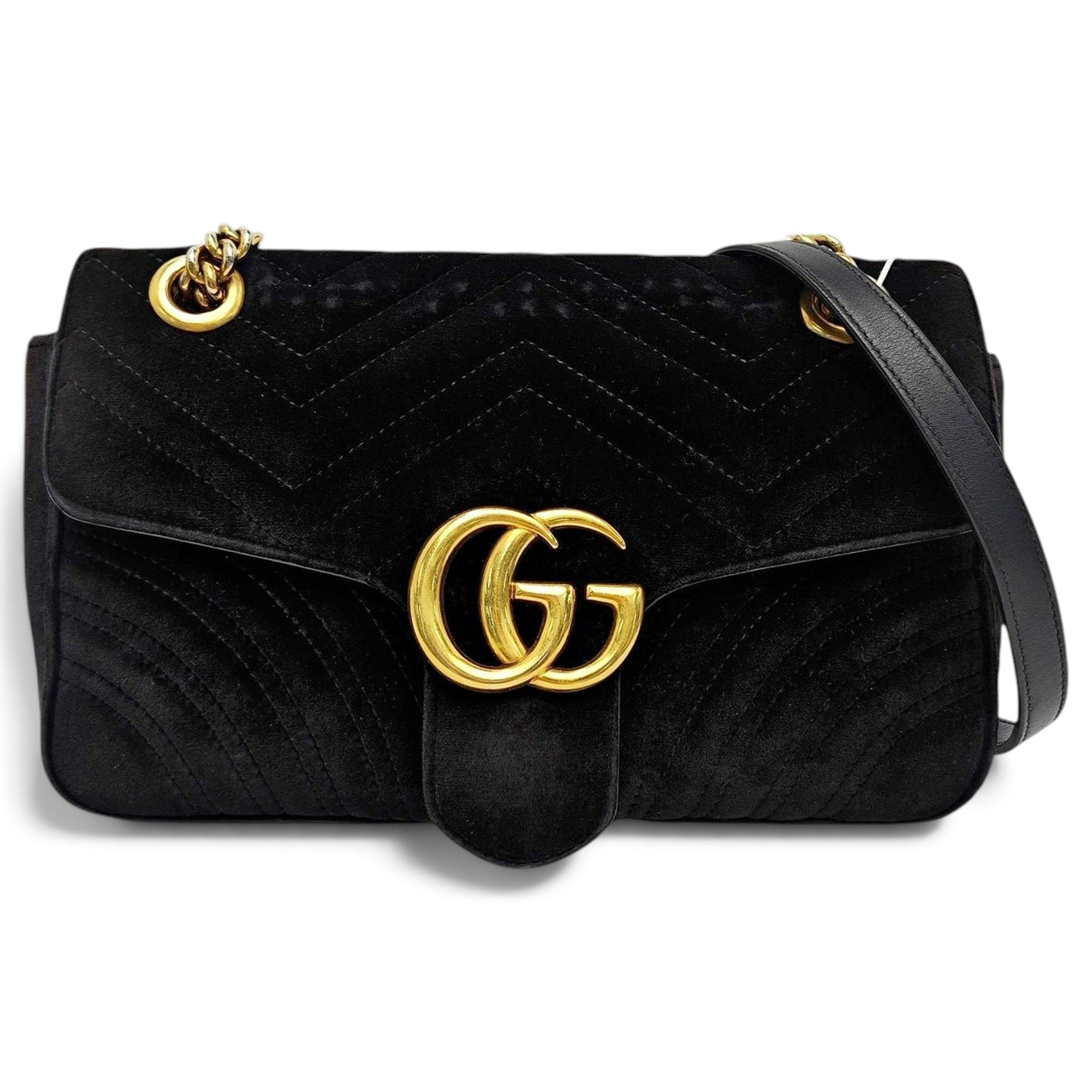 GG Marmont velvet handbag