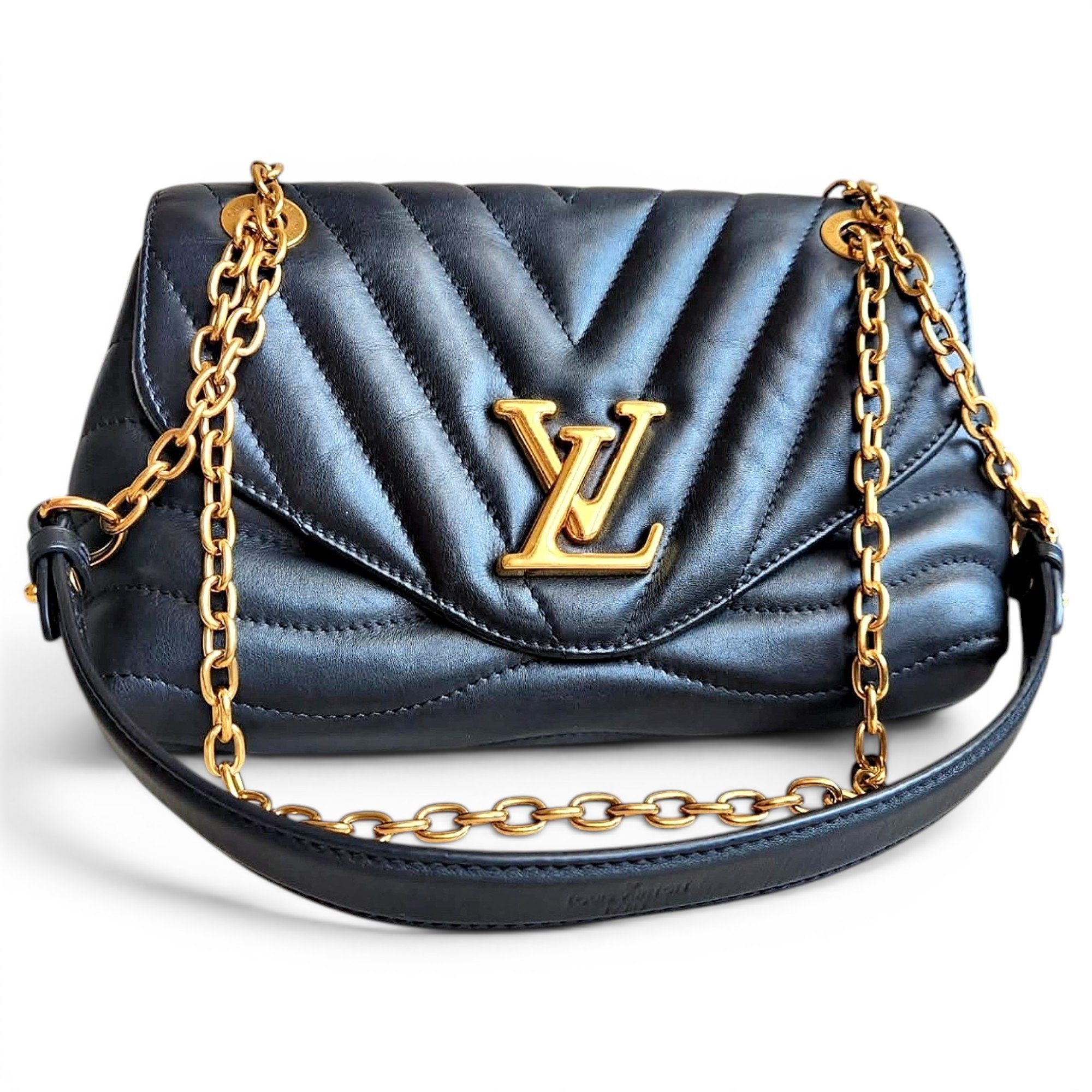 New Wave leather handbag