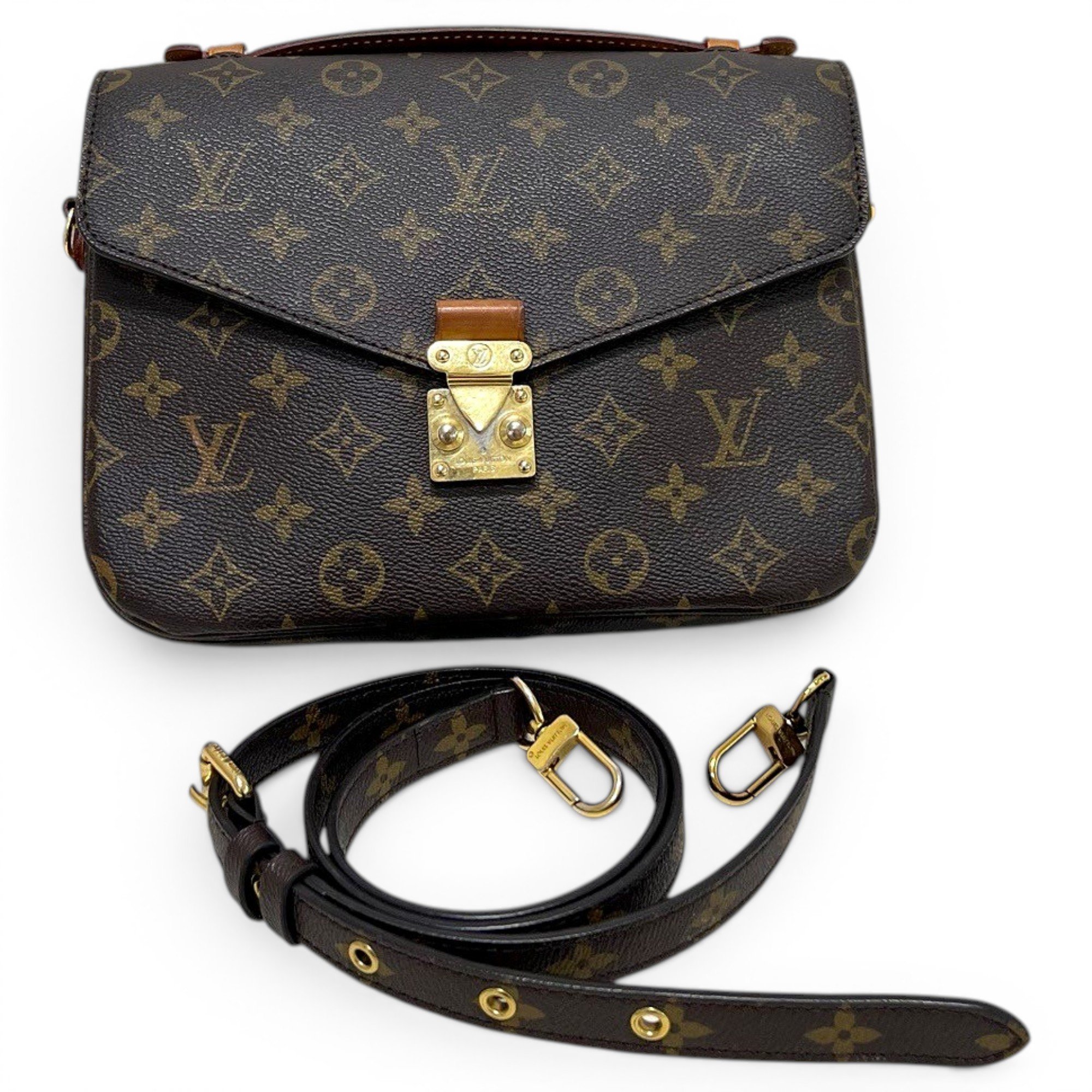 Metis leather handbag