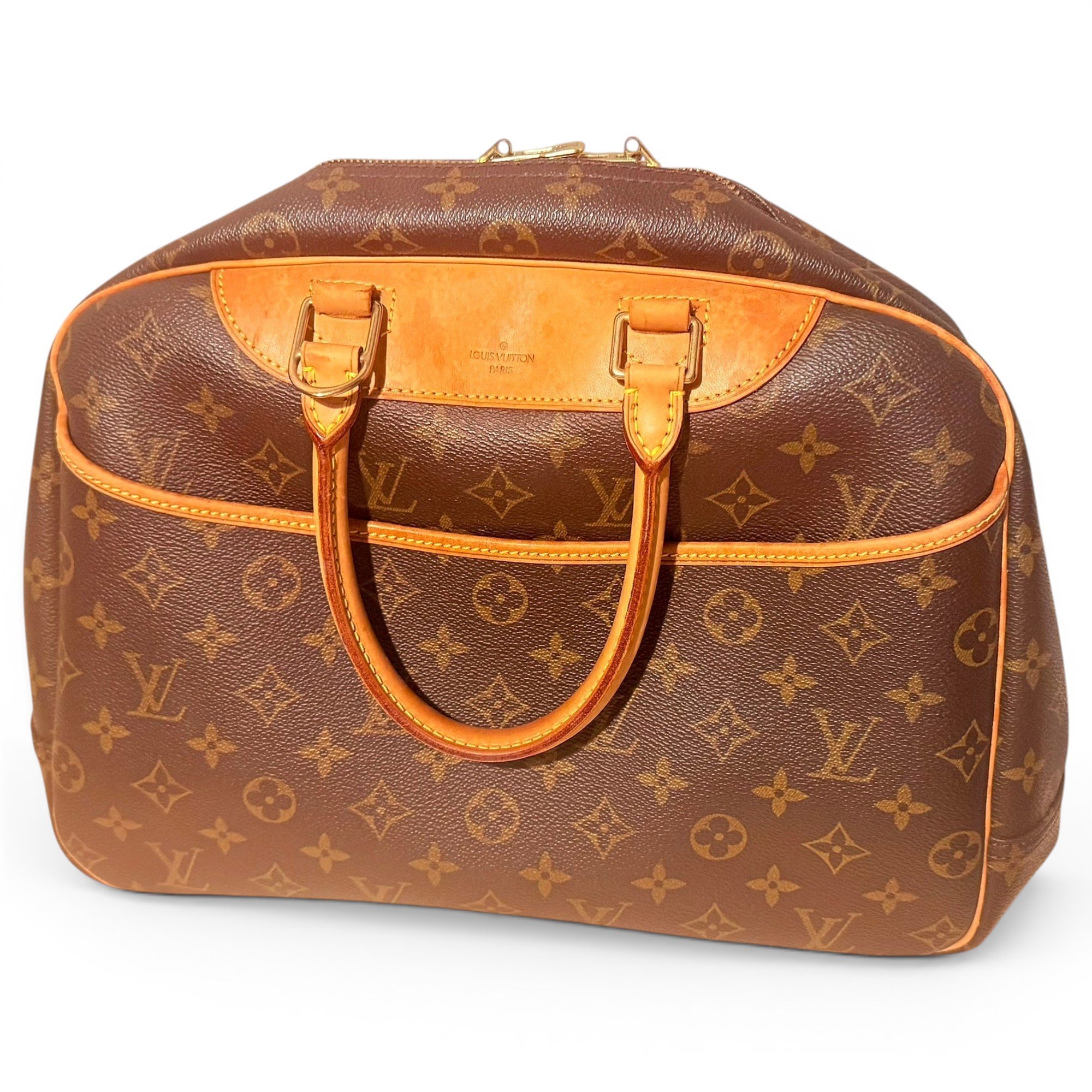Deauville leather handbag