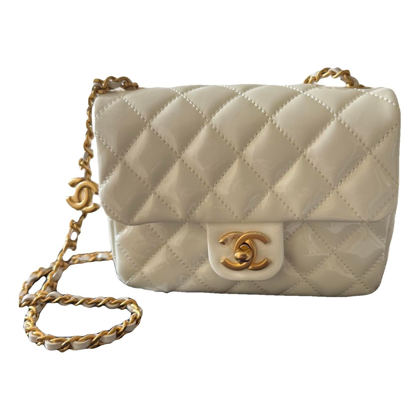 Timeless/Classique patent leather handbag