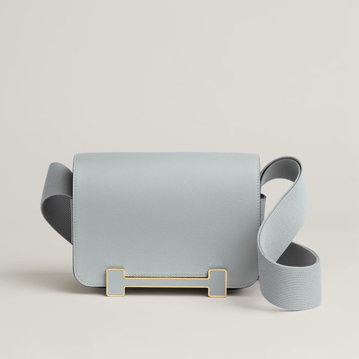 Bleu Glacier Hermès Geta Bag