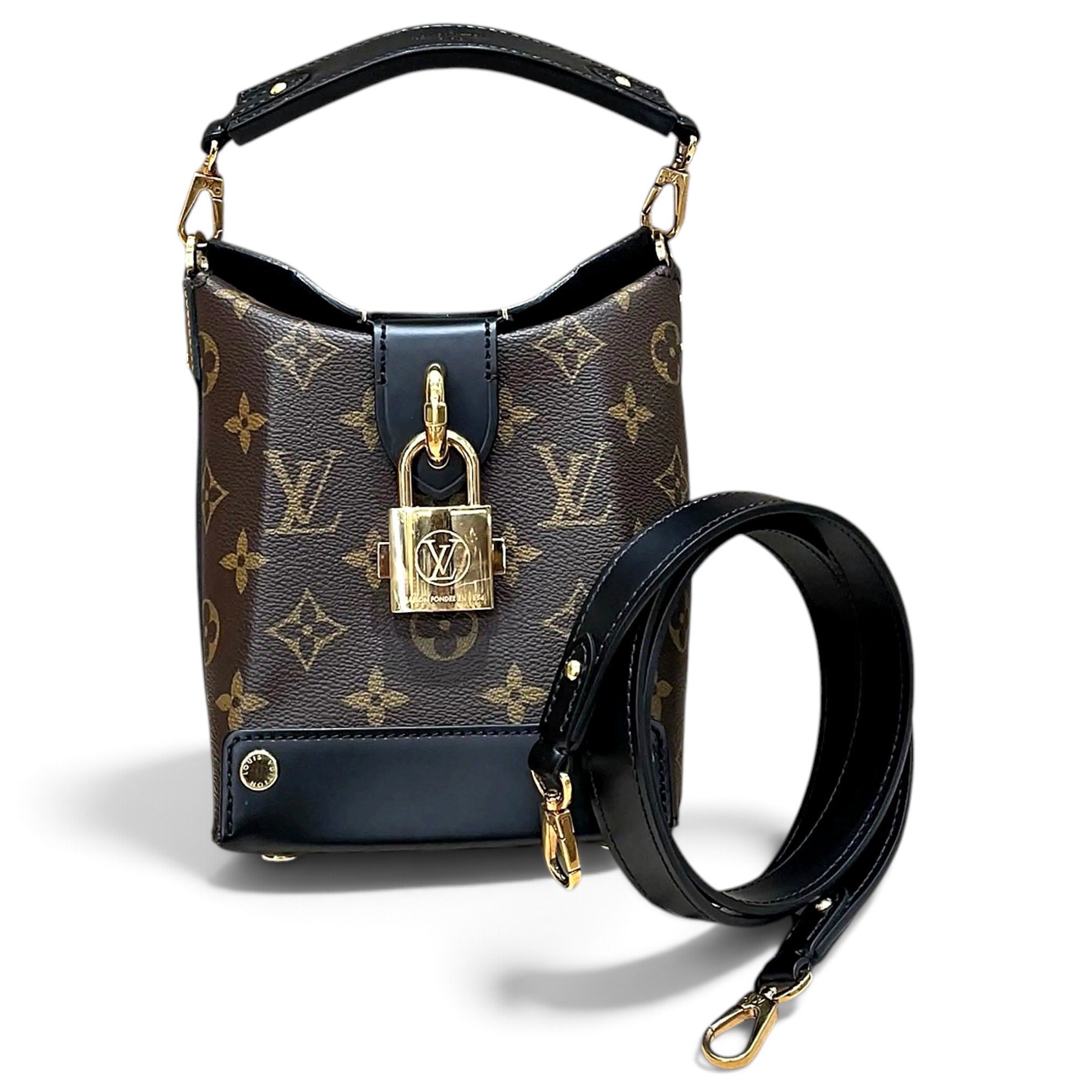 Bento Box leather handbag