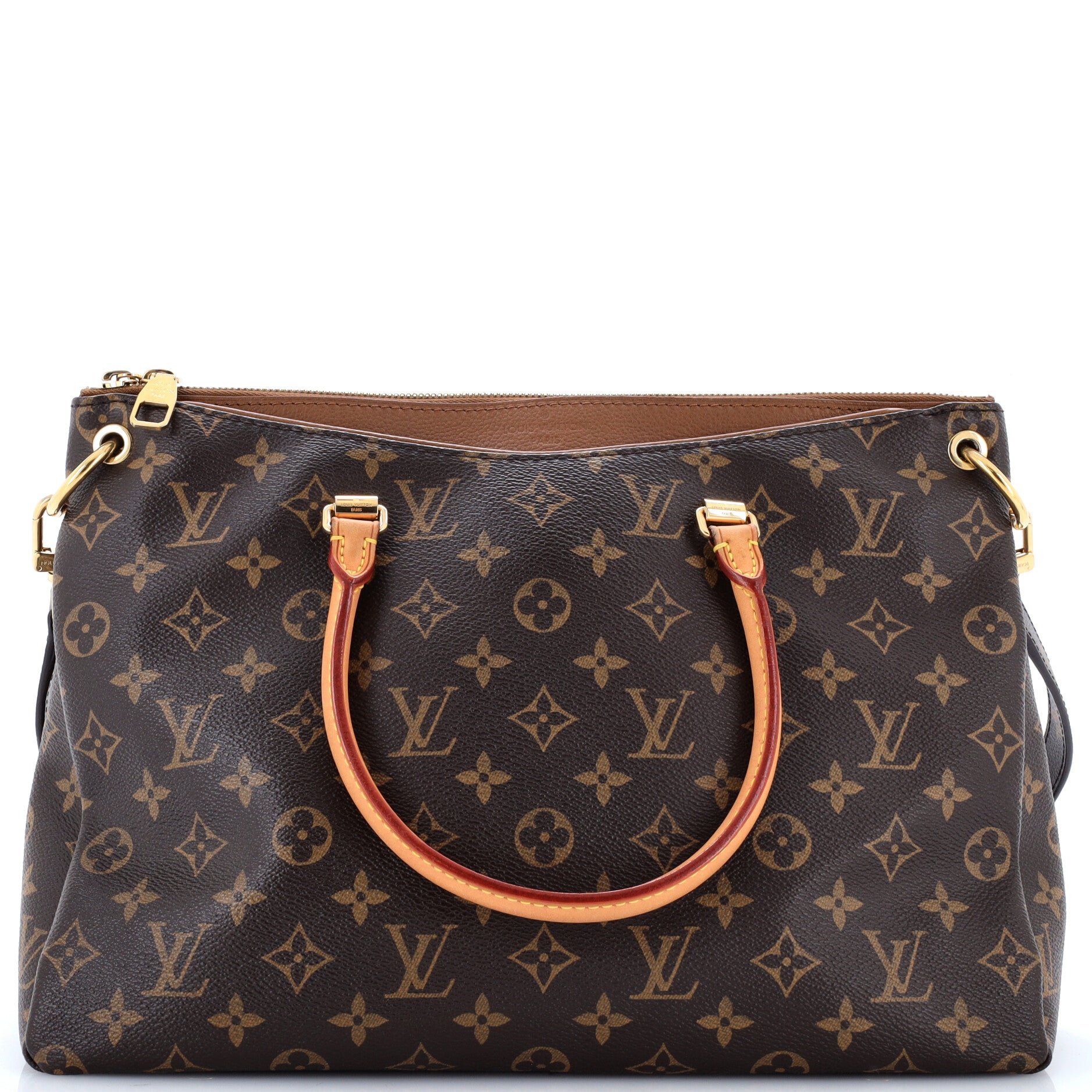 Pallas Tote Monogram Canvas with Leather