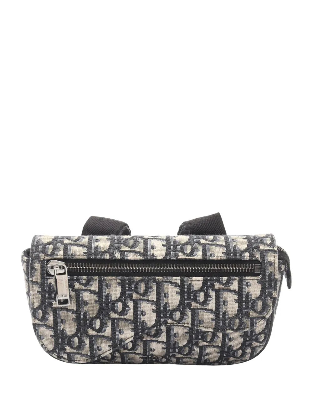 2000-2026 Oblique Canvas Saddle Arm Pouch clutch bag