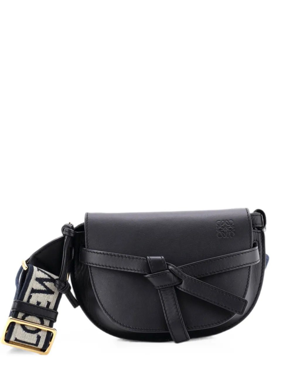 Gate Dual Shoulder Bag Leather Mini crossbody bag