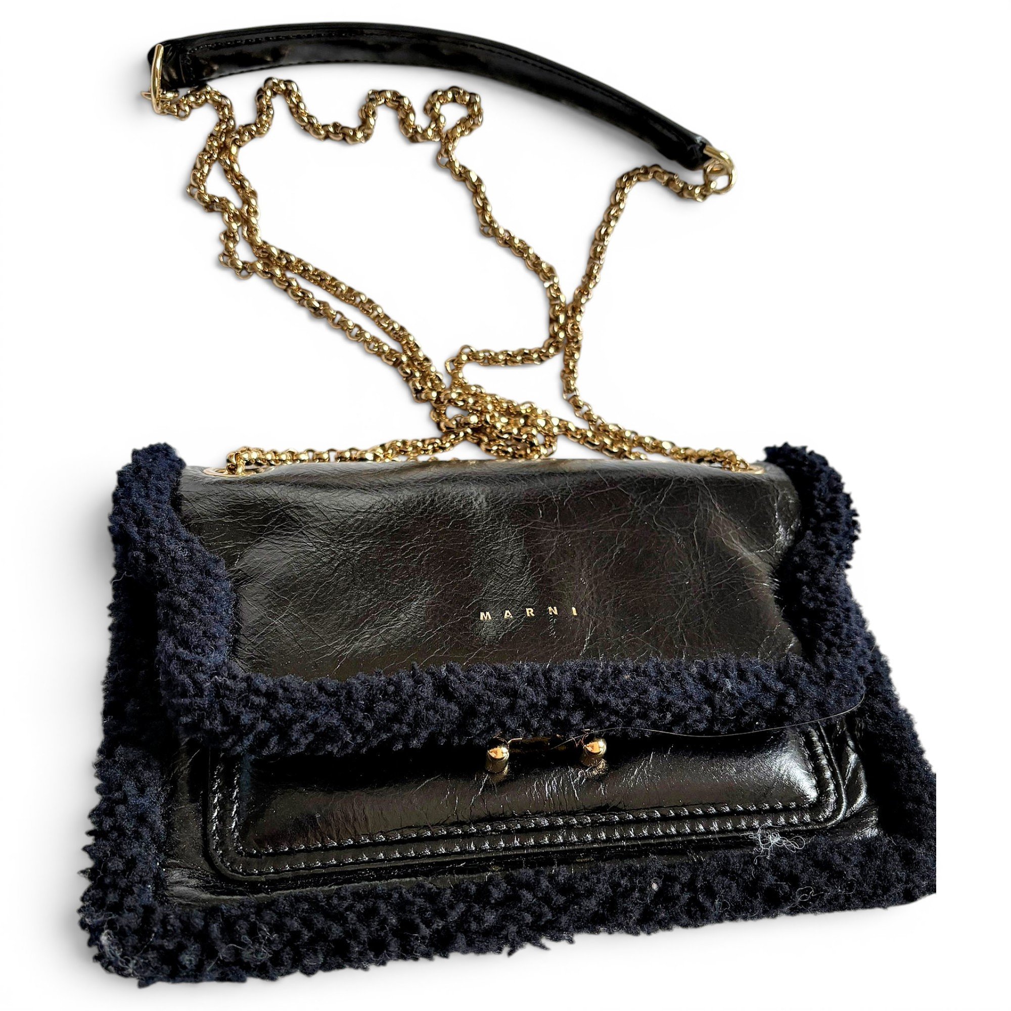 Leather handbag