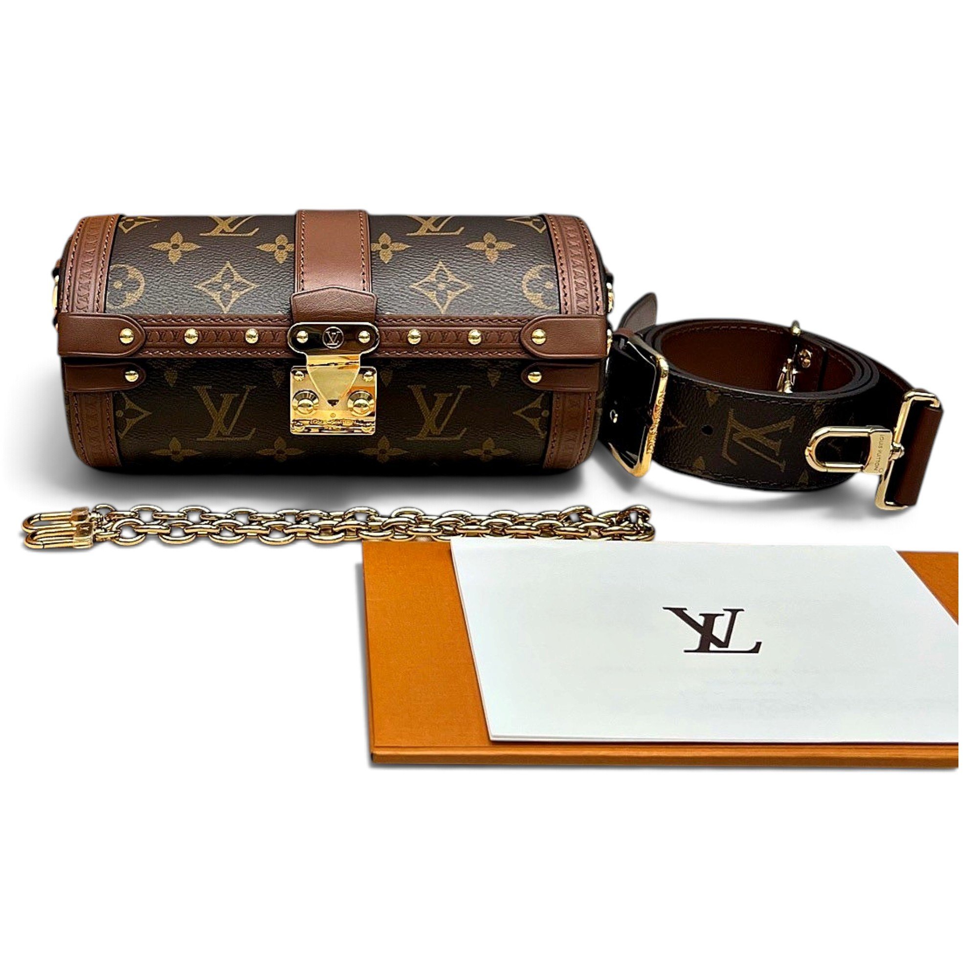 Louis Vuitton Papillon leather handbag