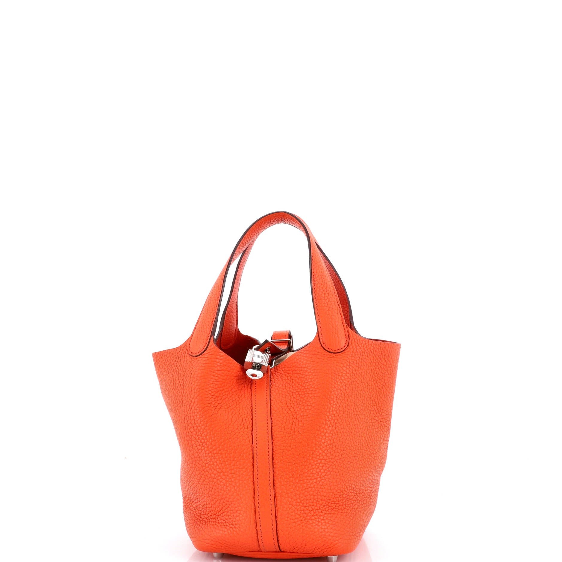 Hermes Picotin Lock Bag Clemence PM