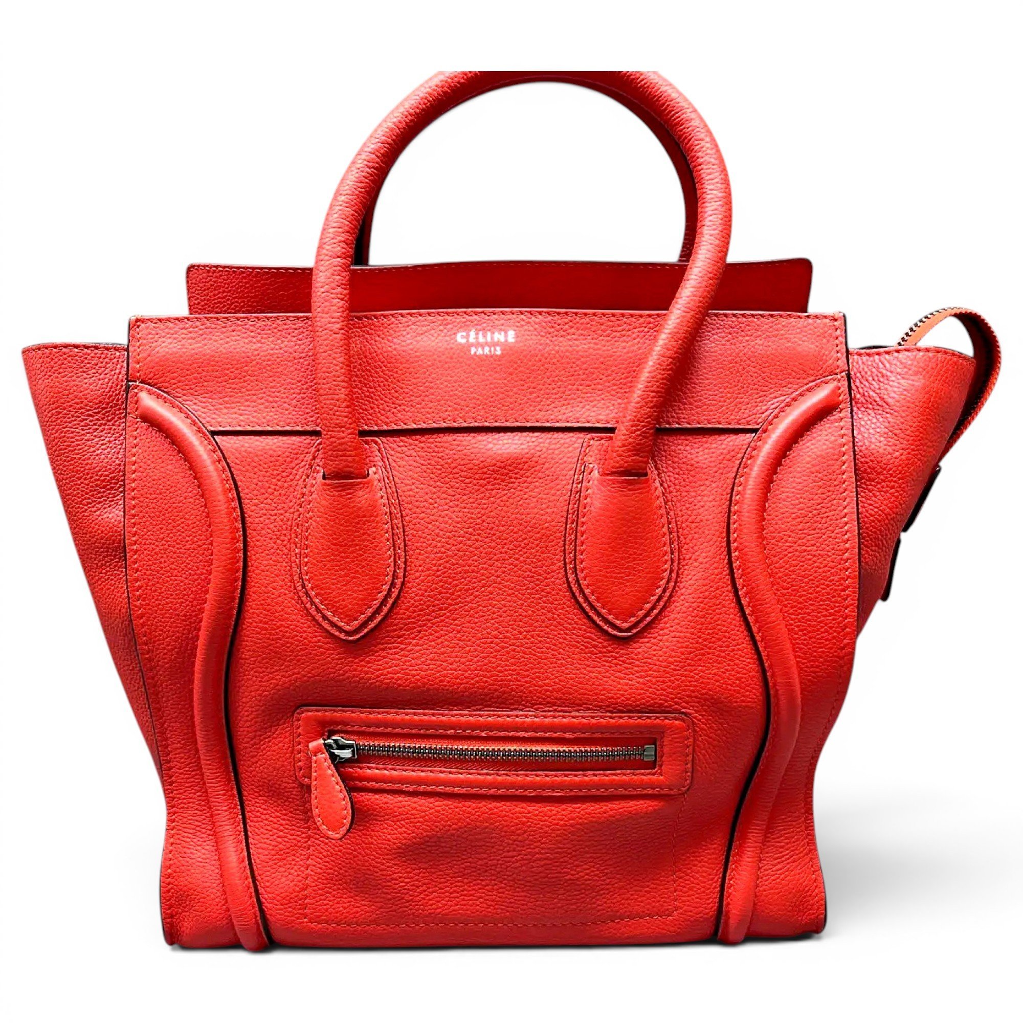 Luggage leather handbag
