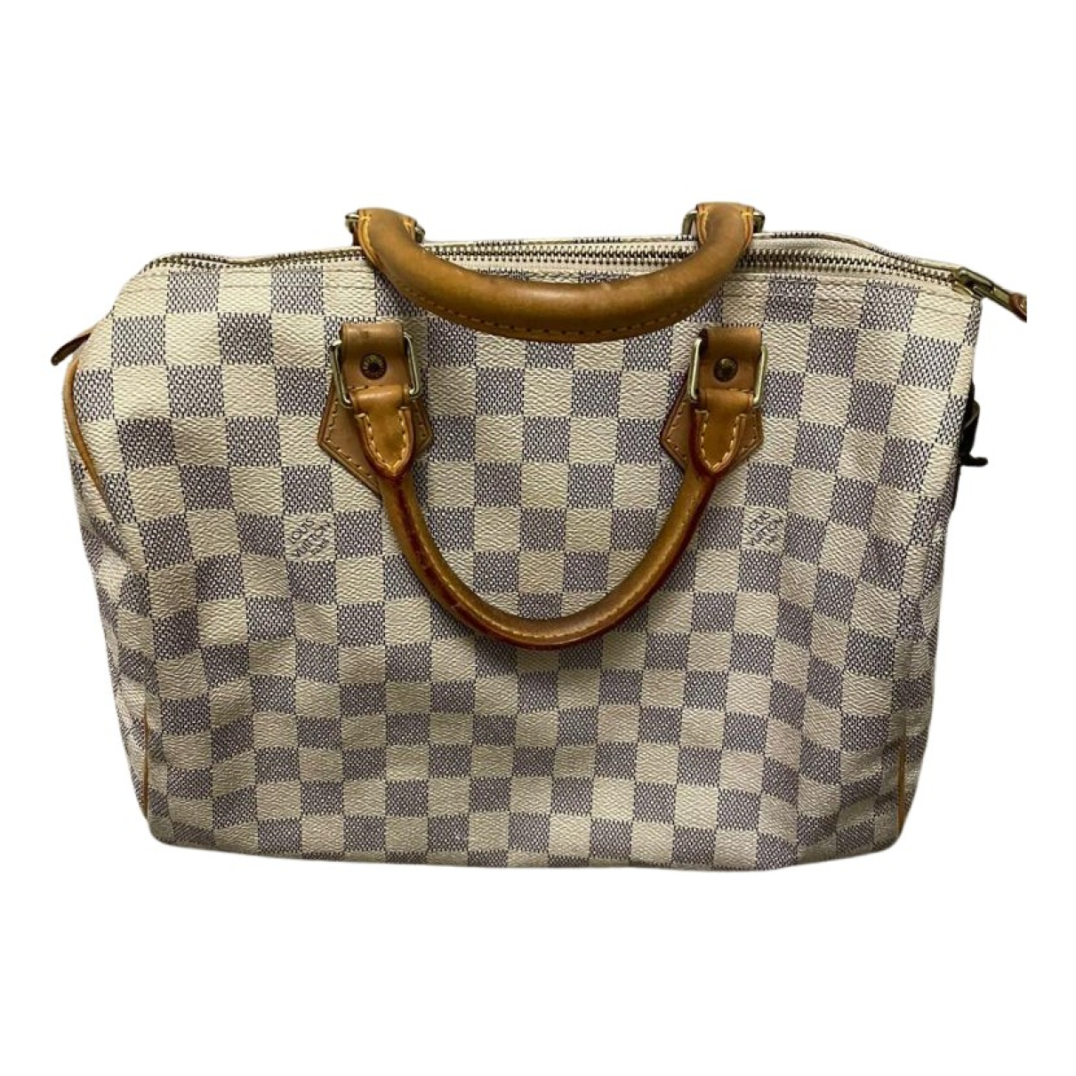 Speedy leather handbag