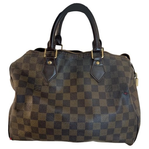 Speedy leather bag