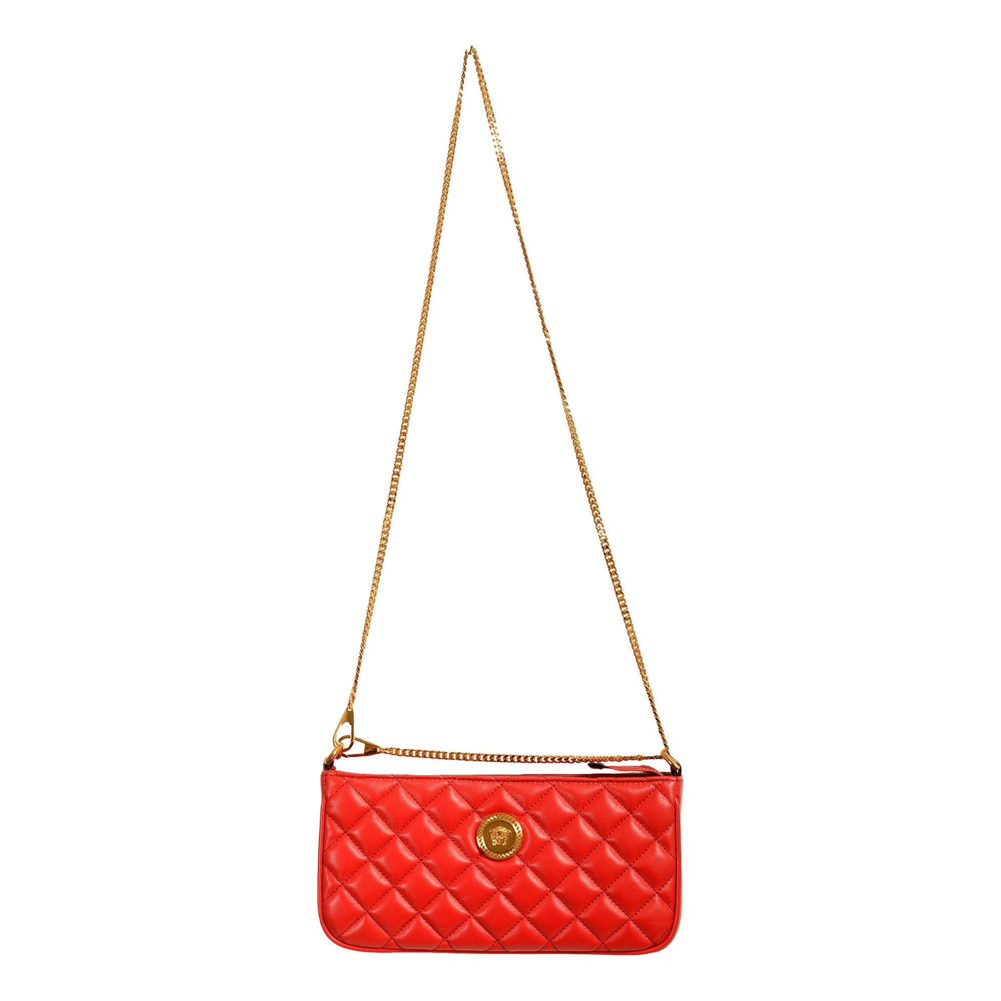 Versace La Medusa leather handbag
