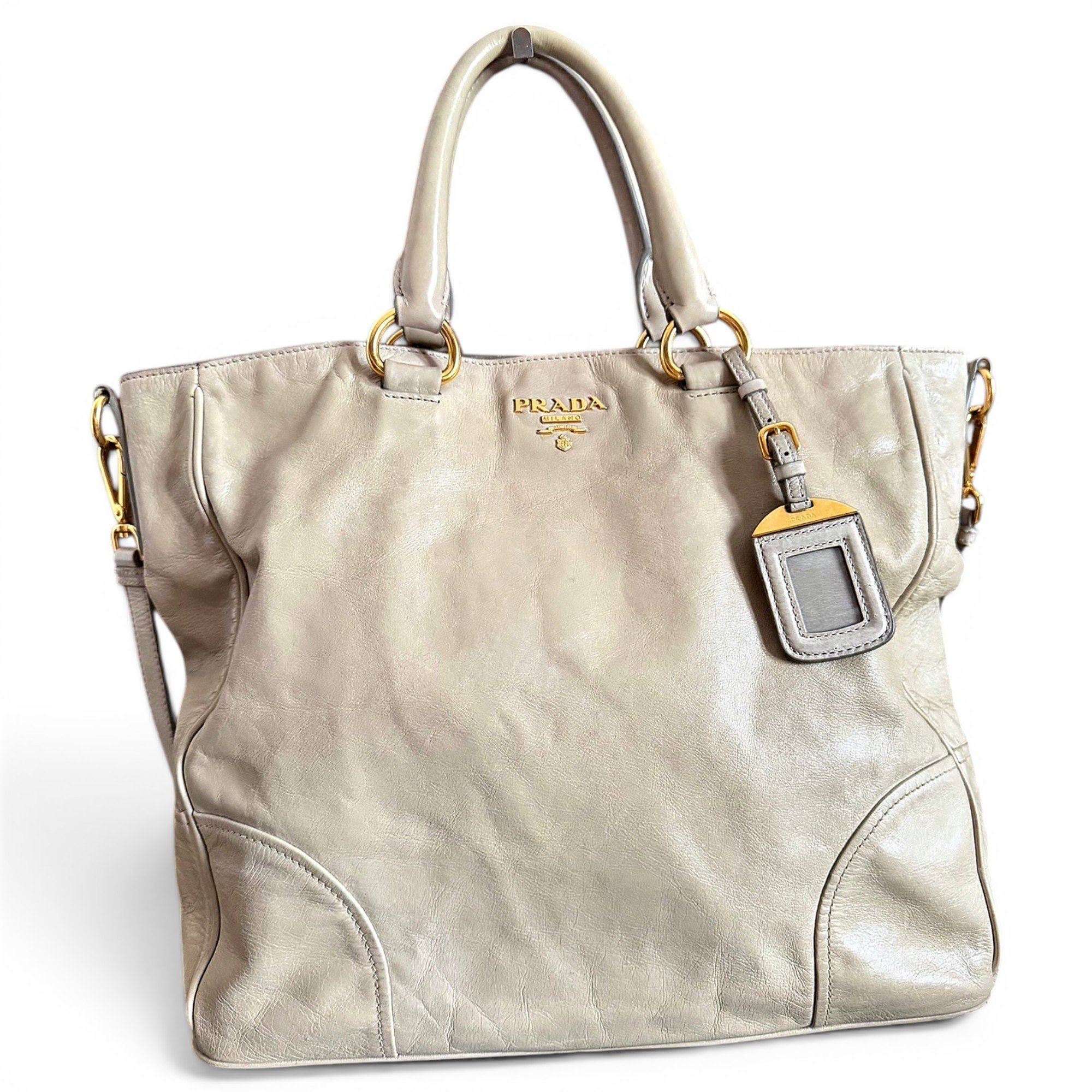 Leather handbag