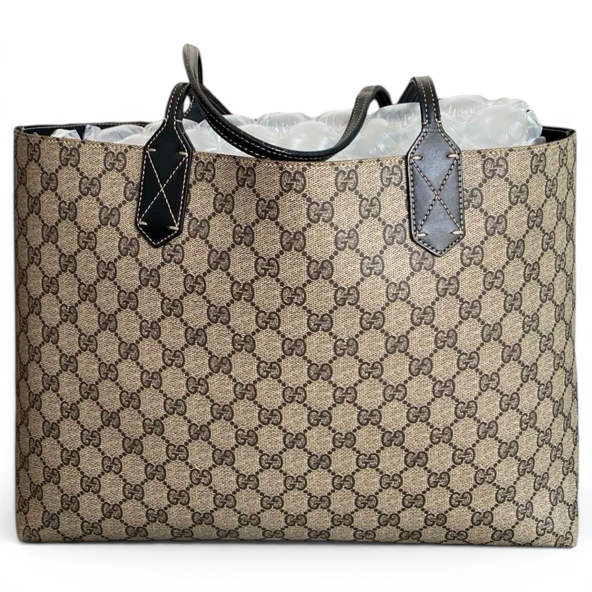 Leather tote