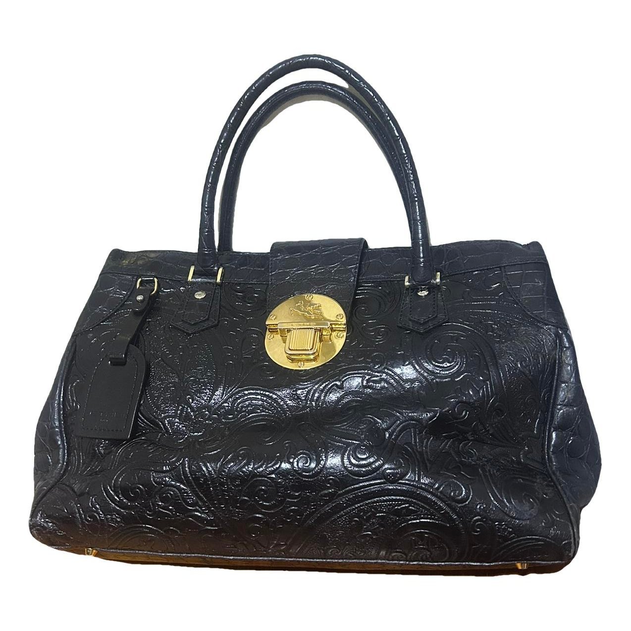 Leather handbag