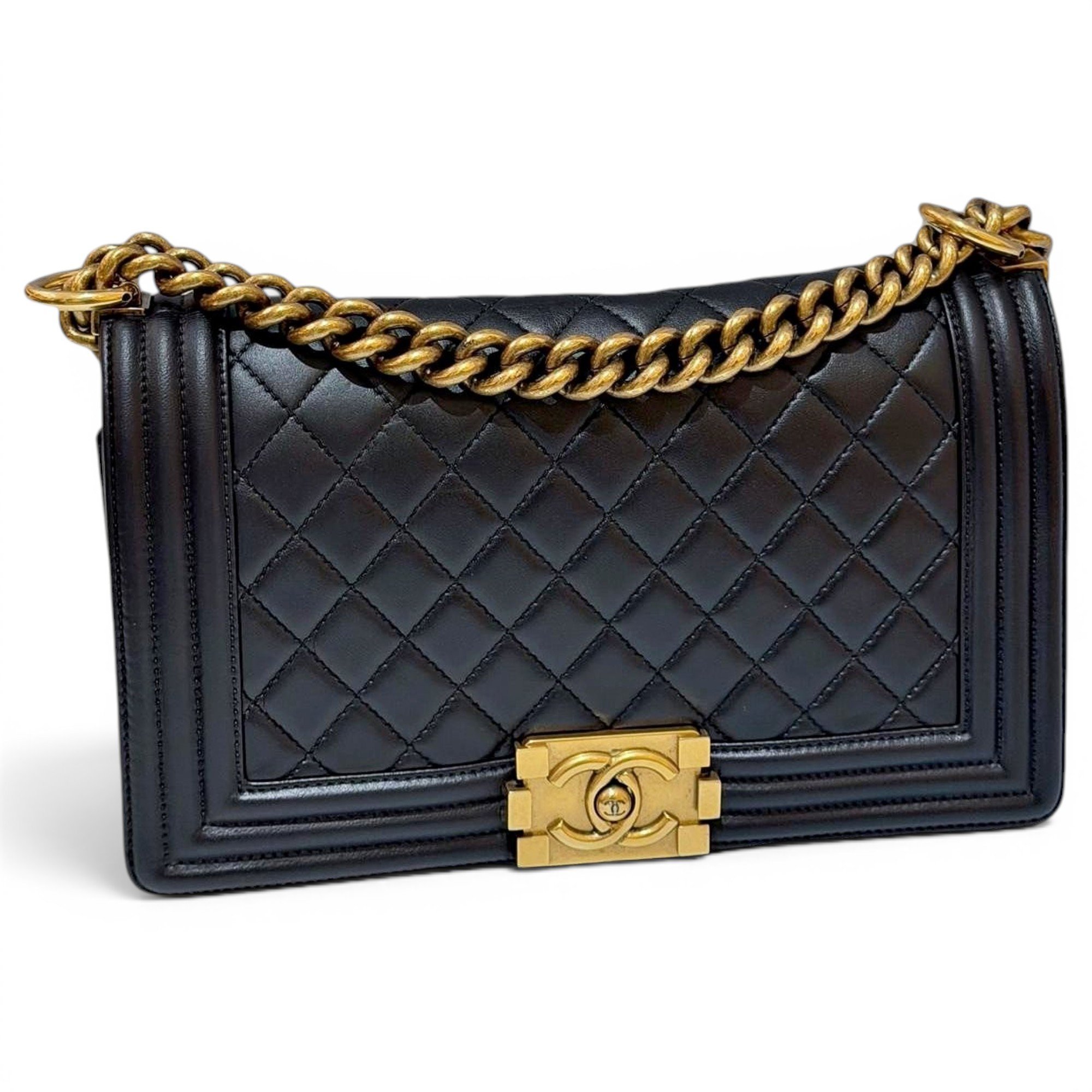 Boy leather handbag