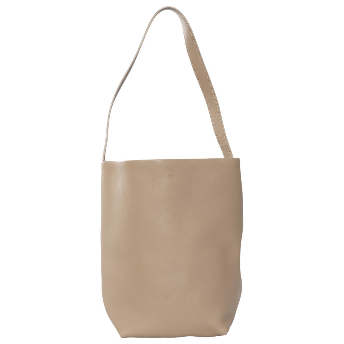The Row Park N/S leather tote