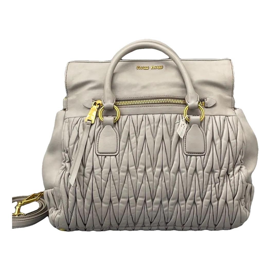 Leather crossbody bag