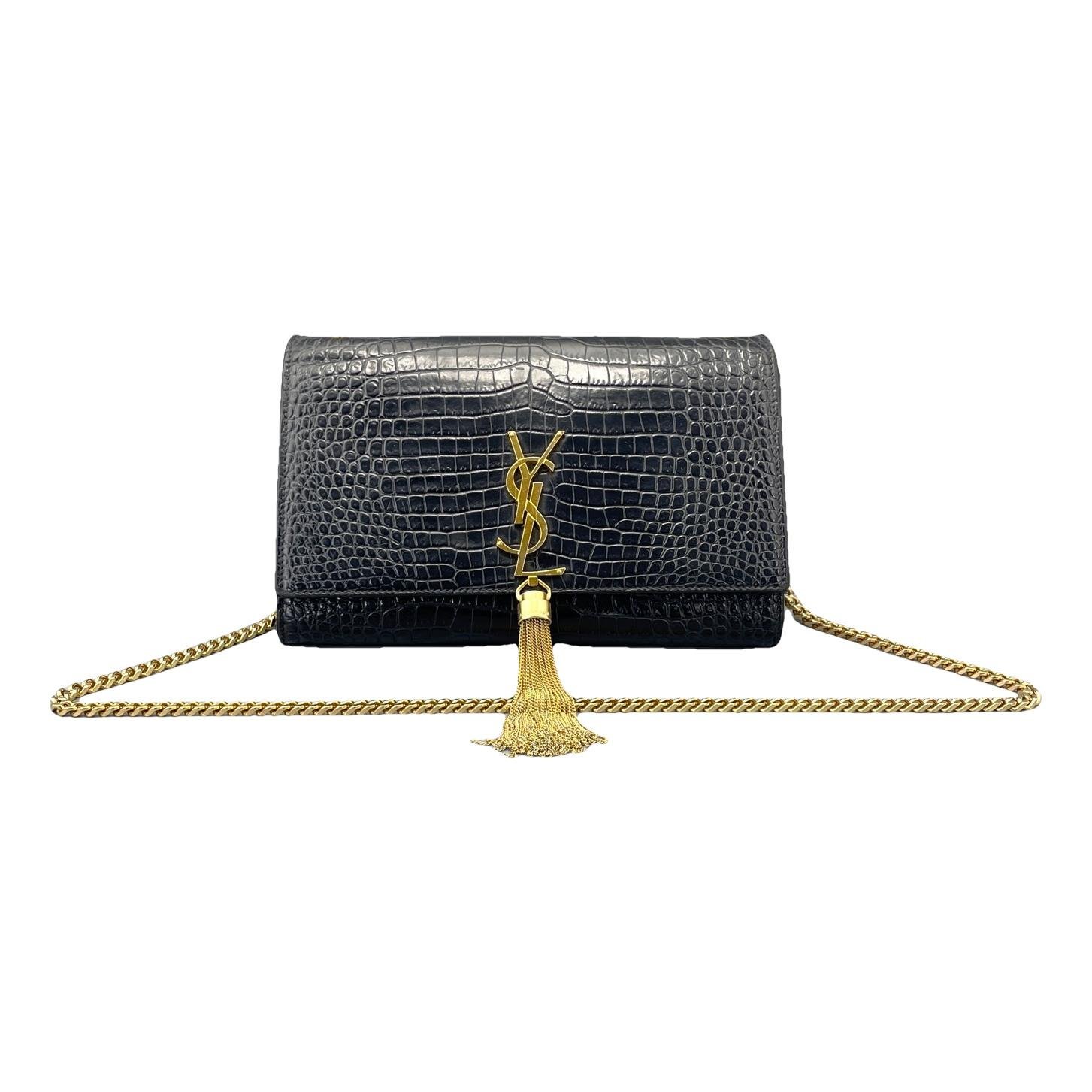 Pompom Kate leather handbag