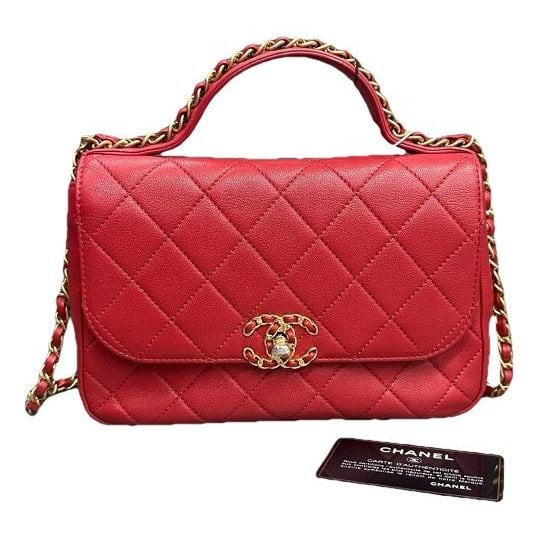 Chanel 19 leather handbag