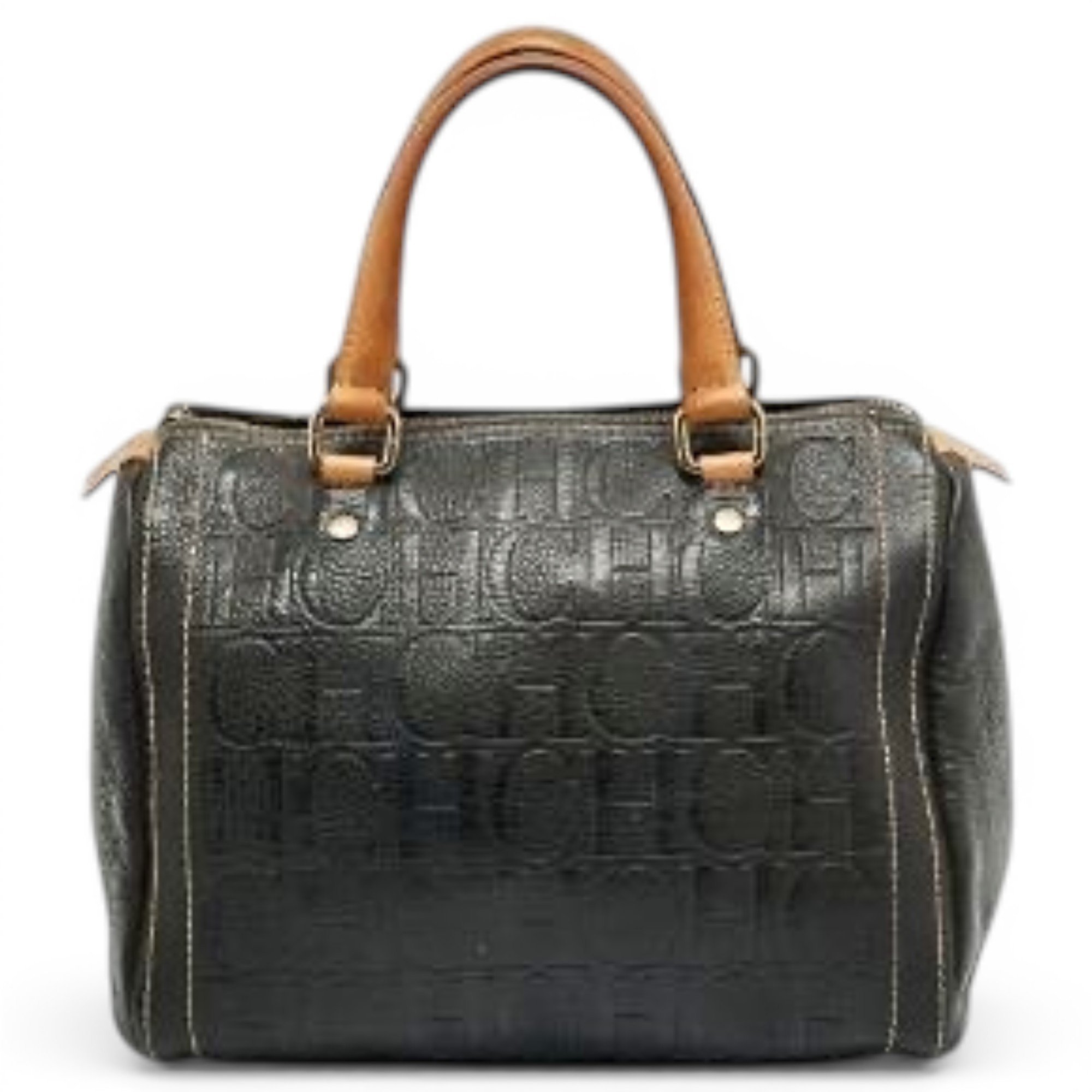 Leather tote
