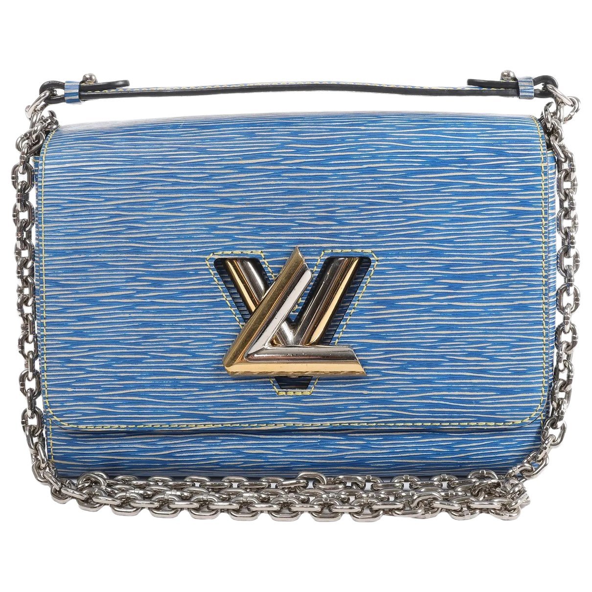 Twist leather crossbody bag