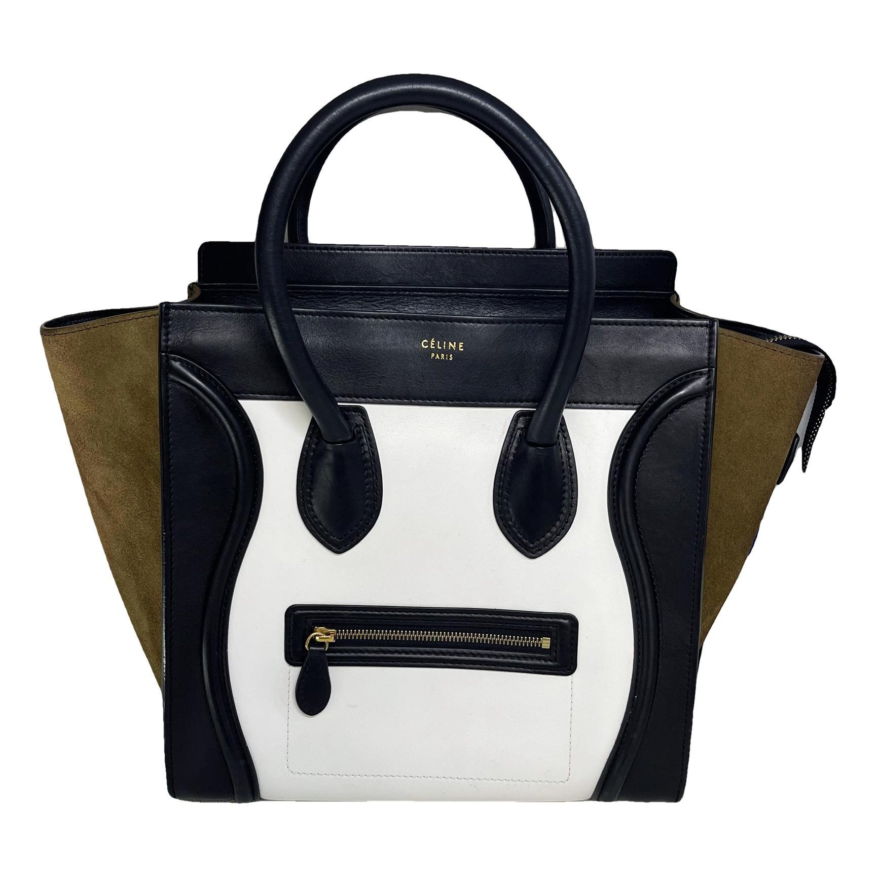 Luggage leather handbag